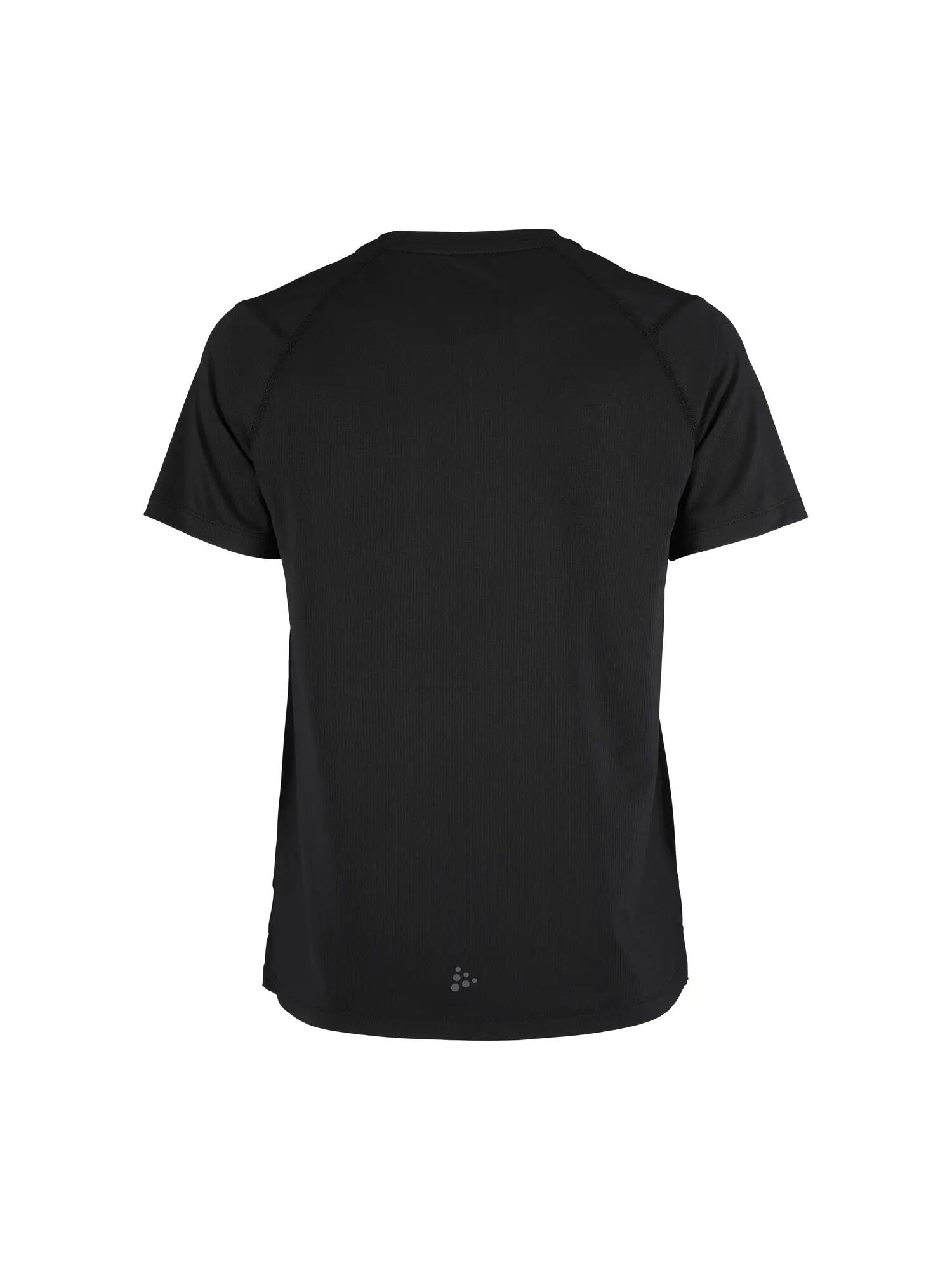 craft Essence Logo Tee 2 W Trainingsshirt van gerecycled mesh – Black 2/7