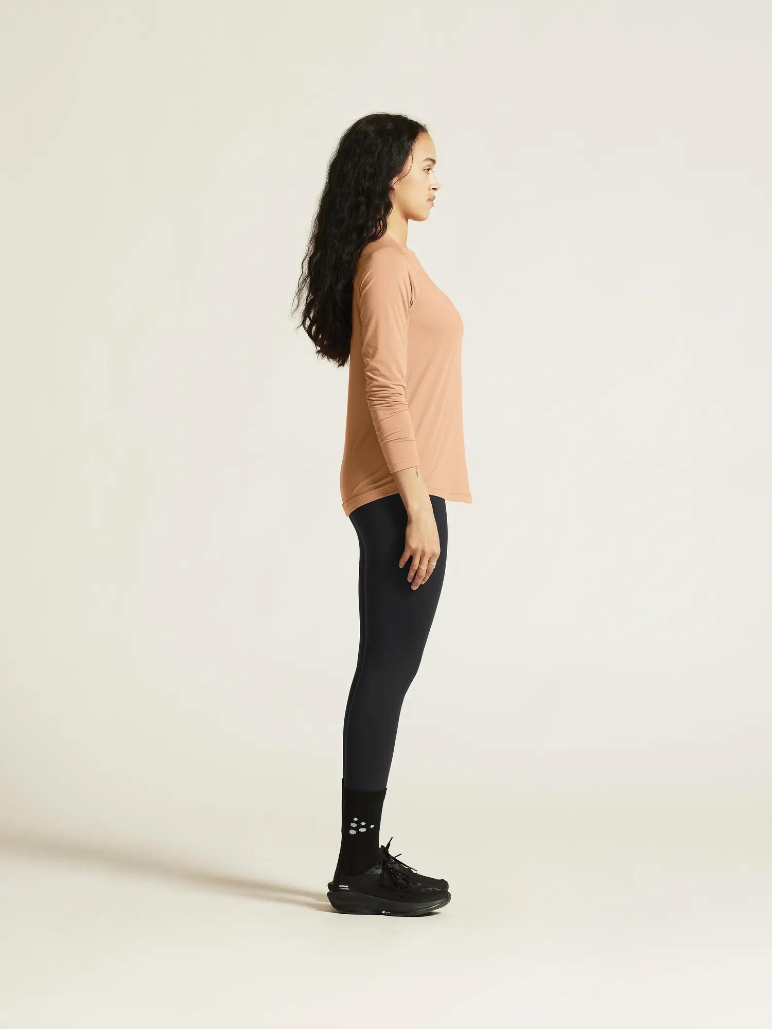craft Collective LS Tee W – T-shirt manches longues douce et extensible – Syrup 2/7