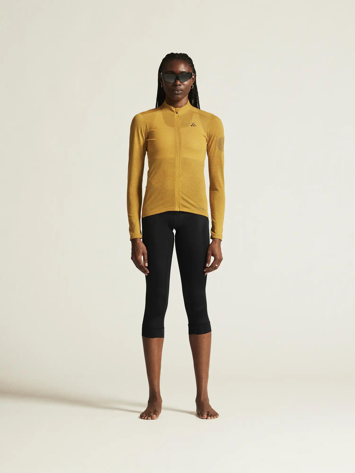 craft Langarm Bike-Jersey Core Essence Wool – Merinowolle & recyceltes 7/7
