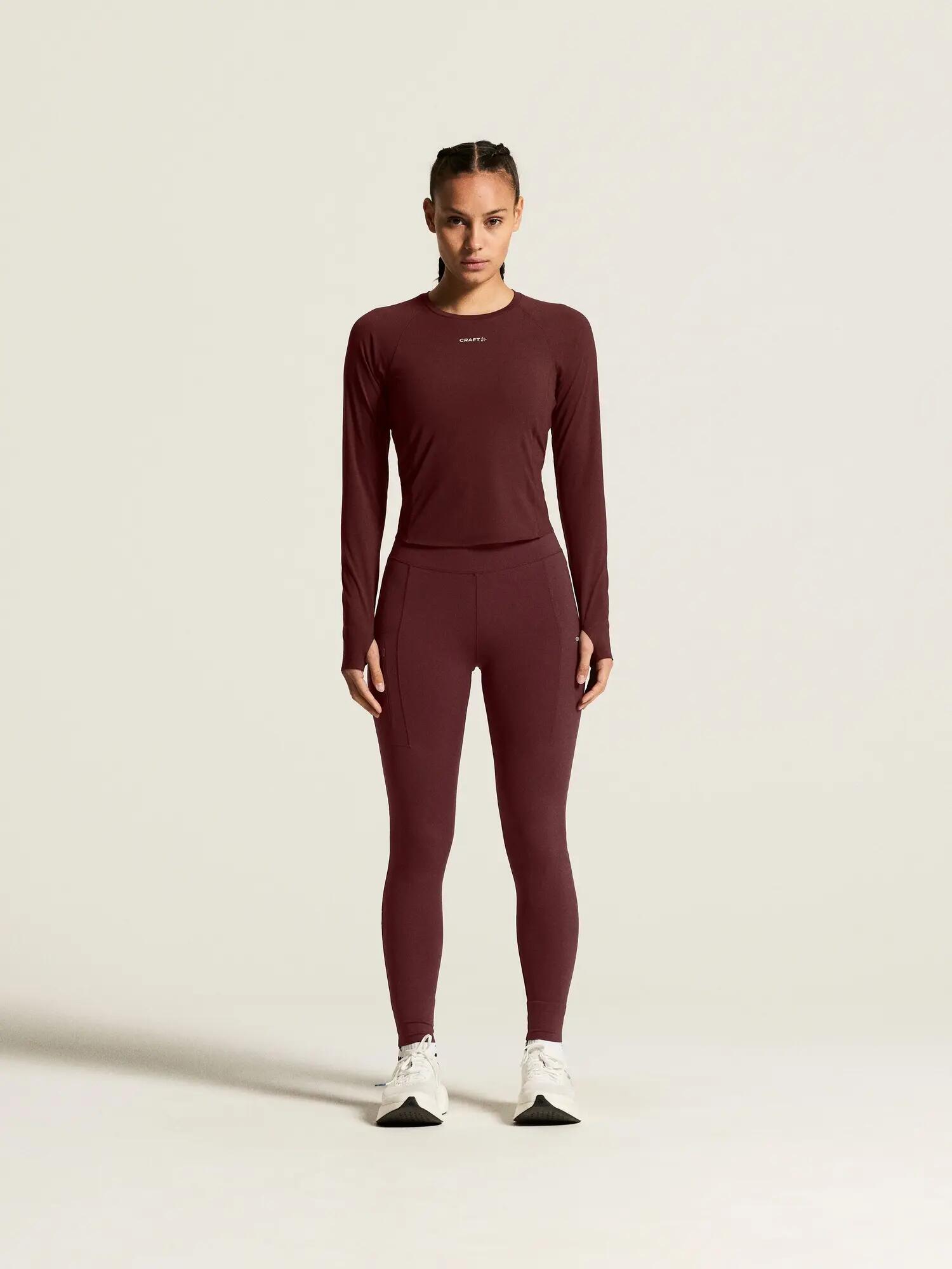 craft T-shirt manches longues Hypervent Tight — coupe ajustée, entraînement – 3/7