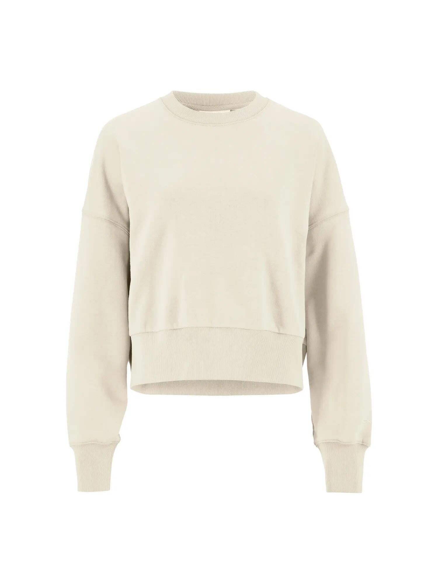 craft Sweat cropped Frequent cropped RN W em algodão orgânico – Tofu 1/4