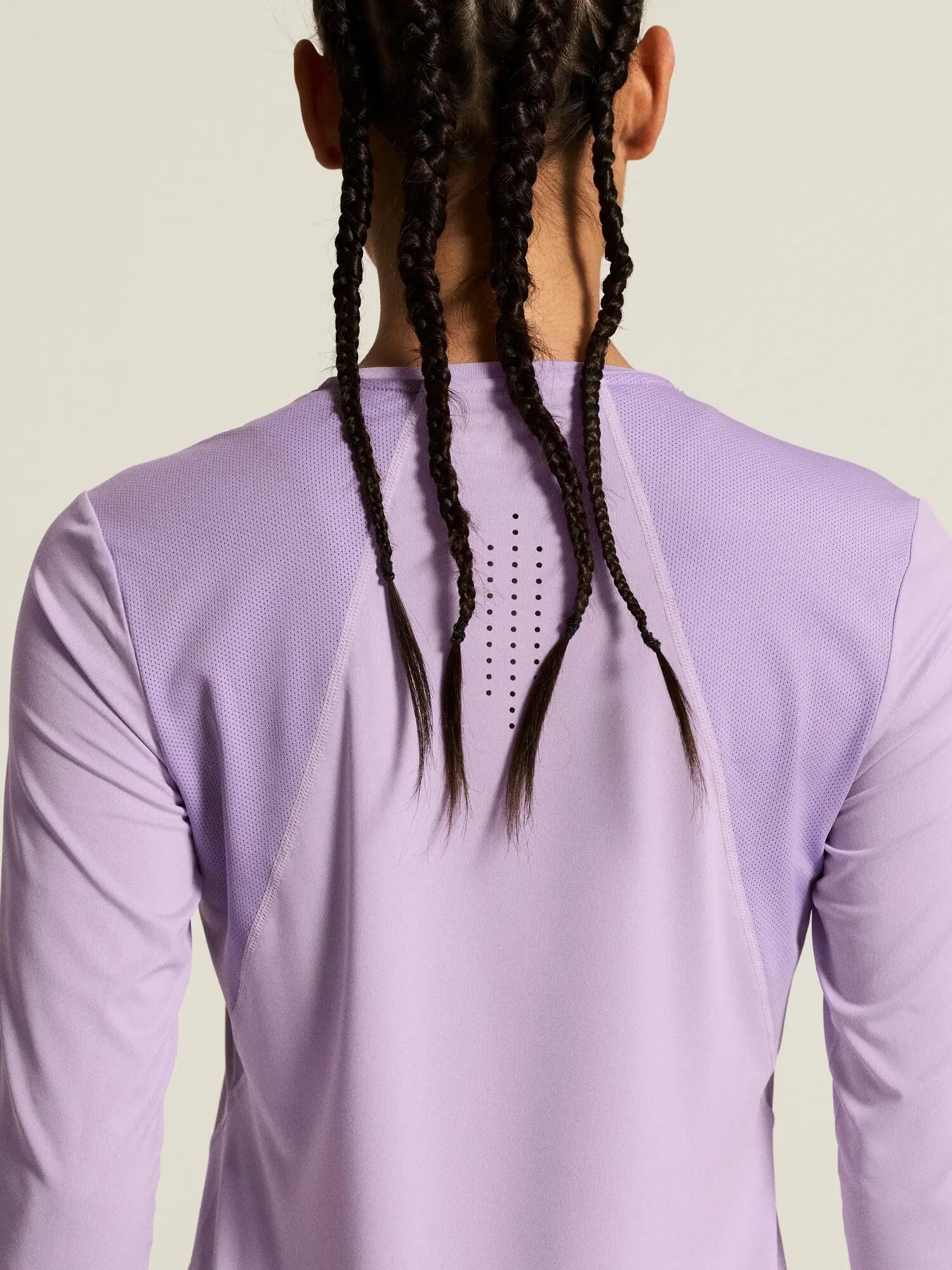 craft T-shirt manches longues ADV Essence LS Tee 2 W - respirant – Lilac 7/7