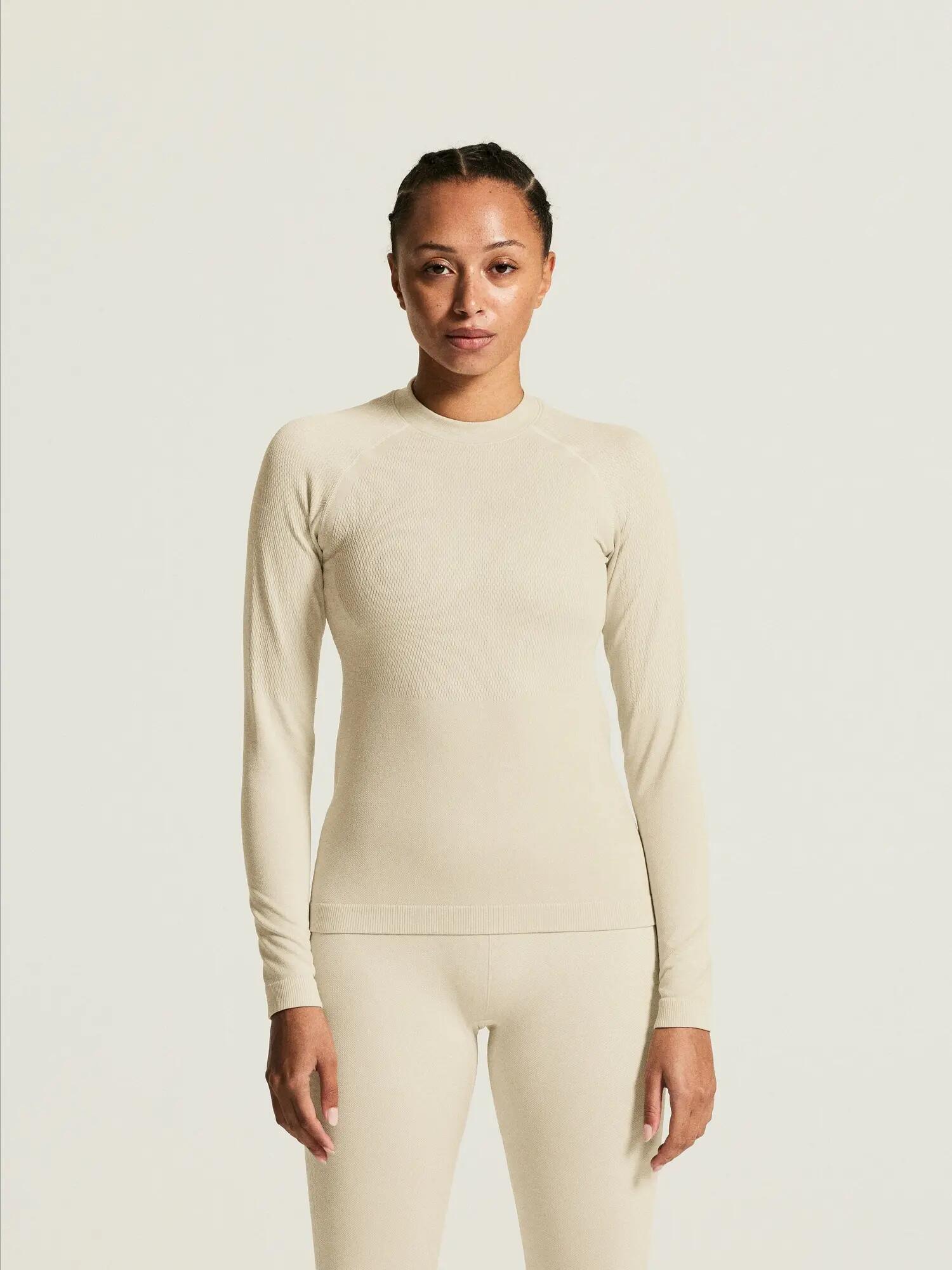 craft Warm Comfort LS W — maillot manches longues isolant – Plaster 7/7