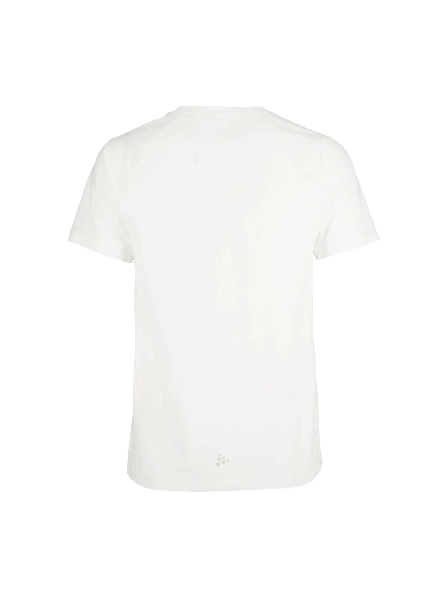 craft Essence Logo Tee 2 W Trainingsshirt aus recyceltem Mesh – White 2/7