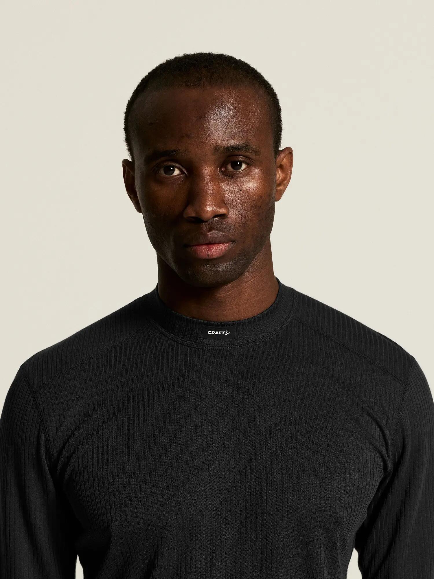craft Classic Baselayer Set M aus recyceltem Polyester – Regular Fit – Black 5/7
