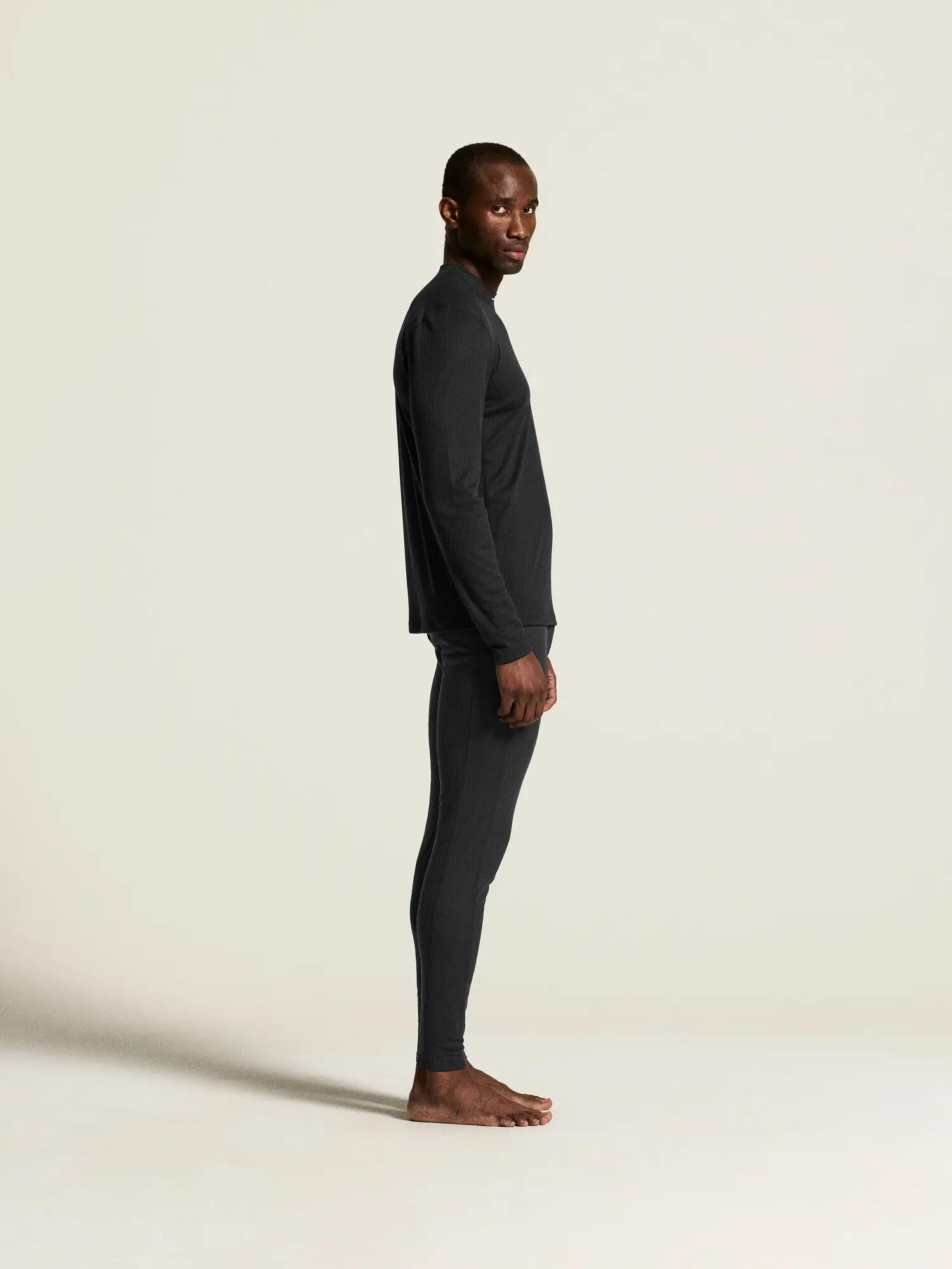 craft Classic Baselayer Set M aus recyceltem Polyester – Regular Fit – Black 4/7