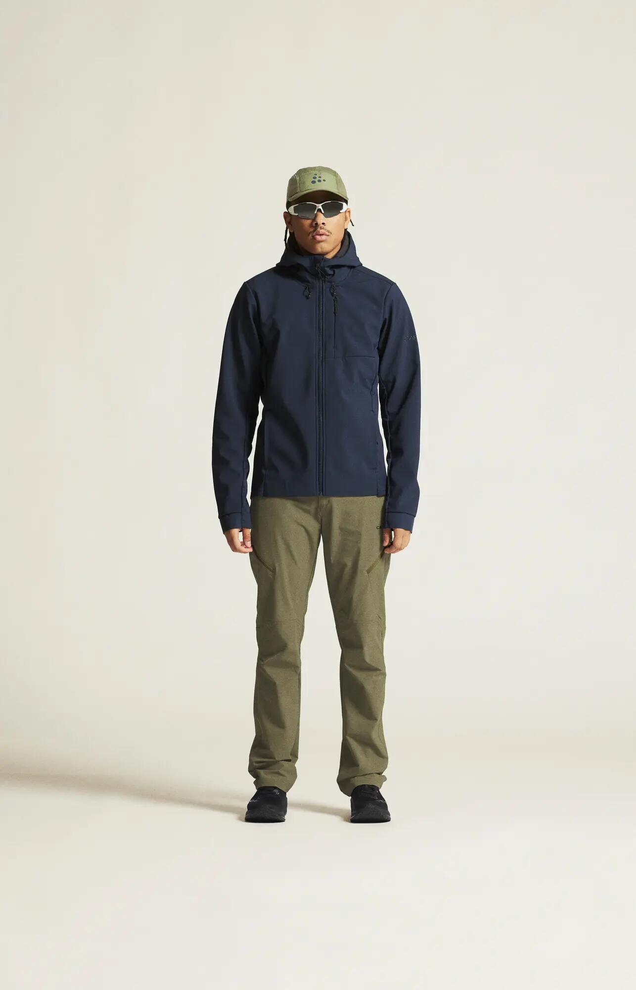 craft ADV Explore Softshell 2.0 Jas Heren - Wind‑ en waterbescherming – Blaze 5/7