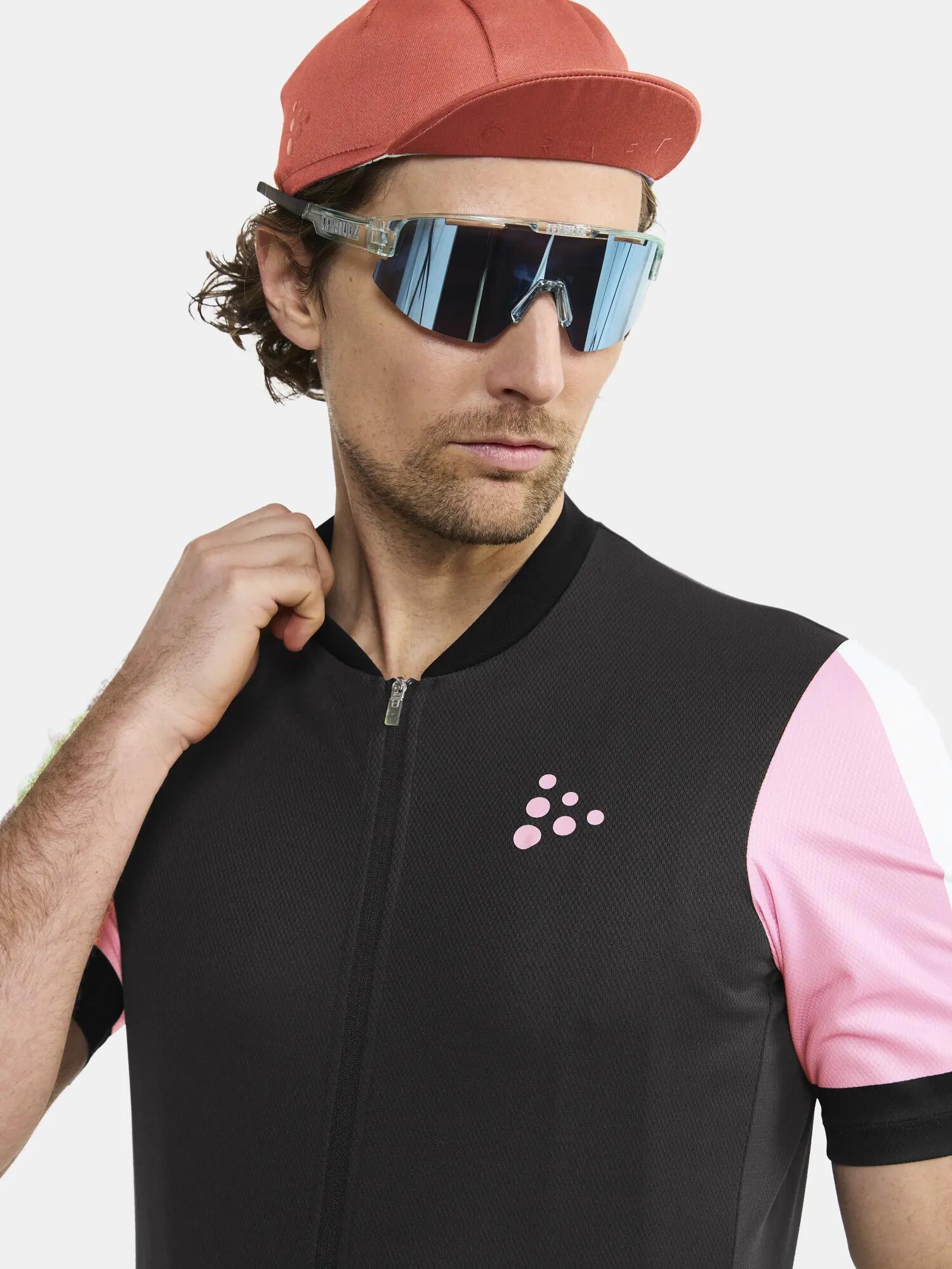 craft CORE Endur Logo Jersey M – dehnbares, atmungsaktives Radsport-Trikot – 4/7