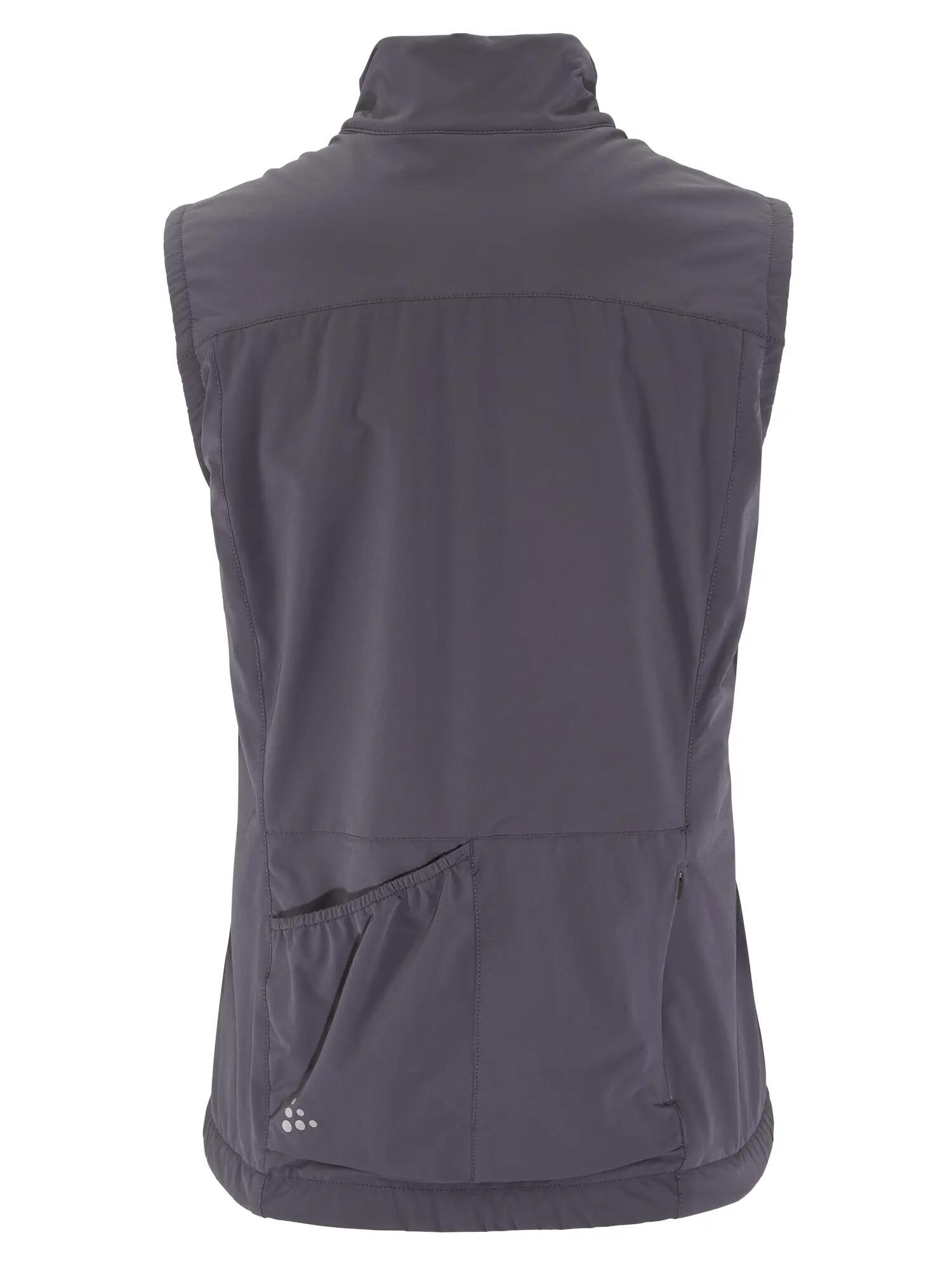craft Damen Wind-wärmend-Weste Everyday — winddicht – Graystone 3/7