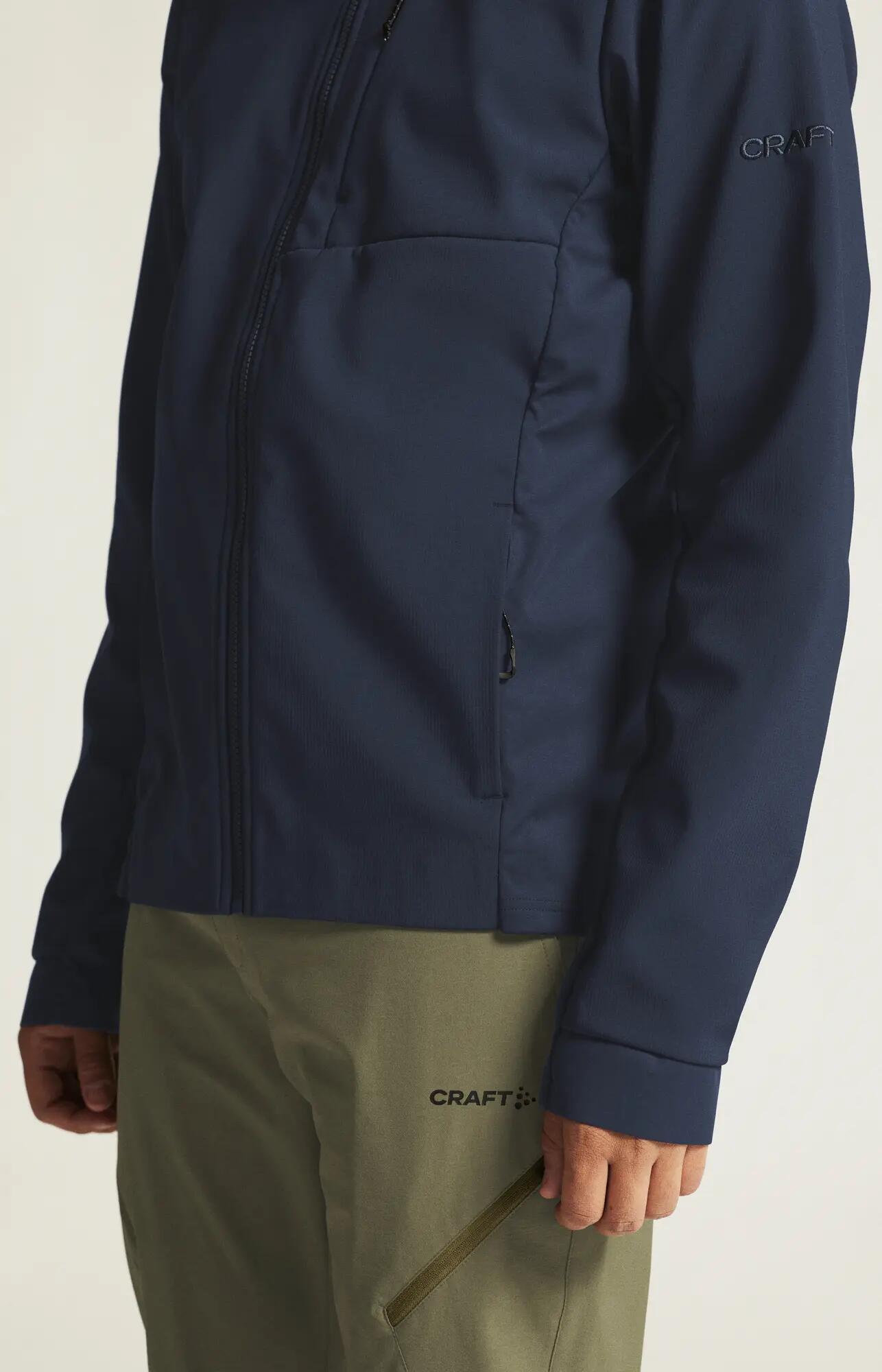 craft ADV Explore Softshell 2.0 Jas Heren - Wind‑ en waterbescherming – Blaze 3/7