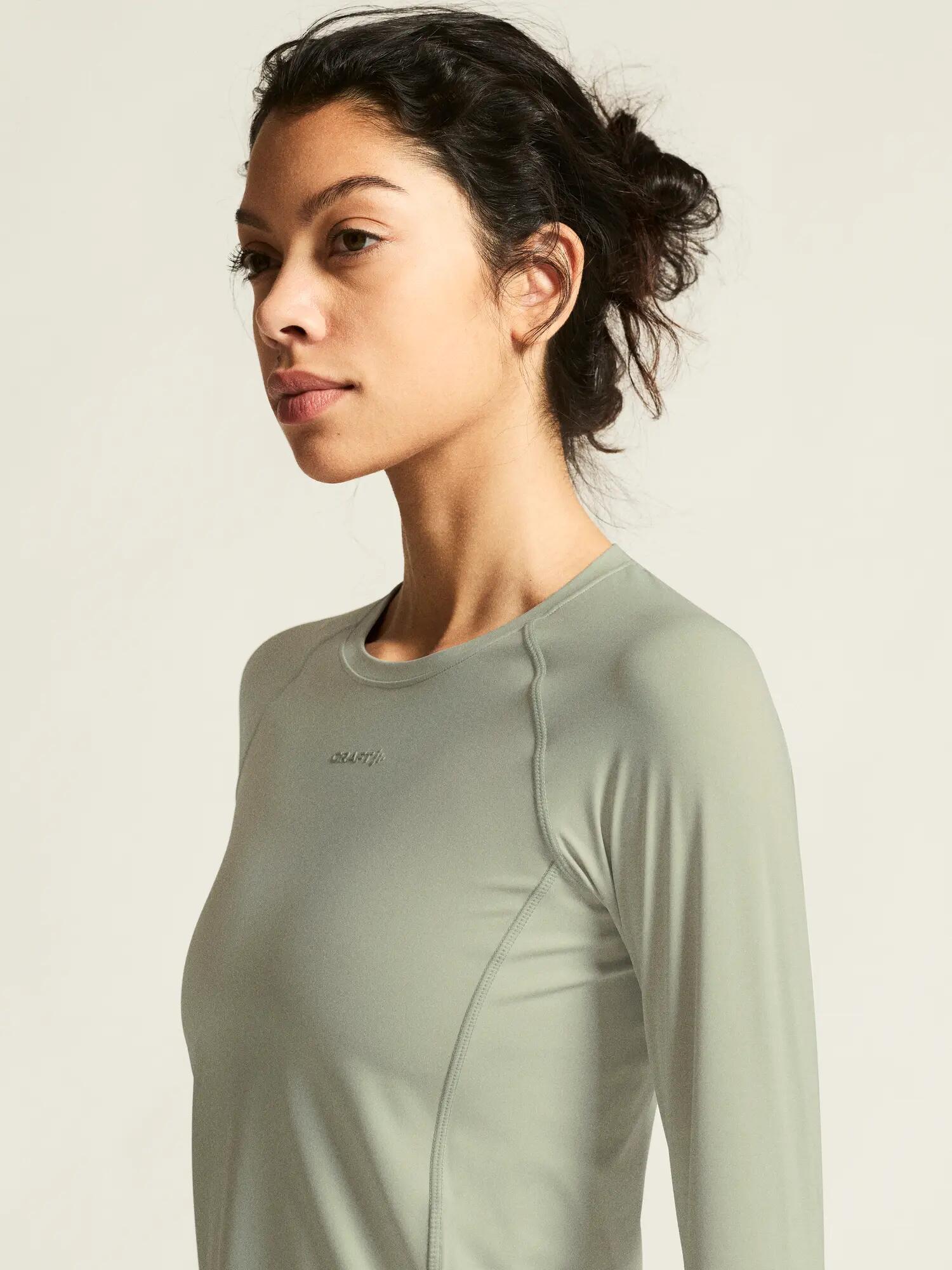 craft Hypervent Tight Longsleeve W – Enges Laufshirt, Pigeon 7/7