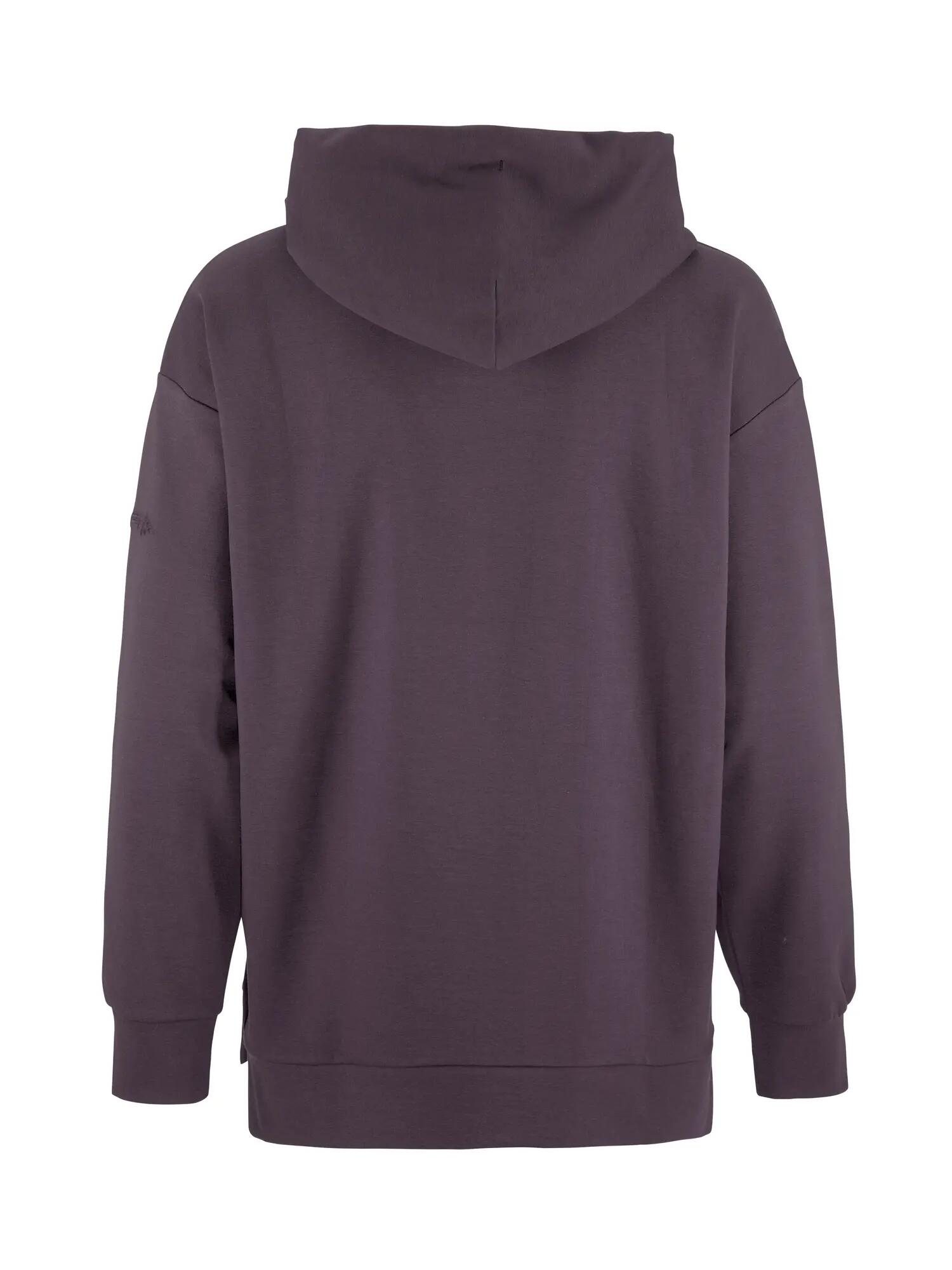 craft ADV Join Long Hoodie W — langer, komfortabler Hoodie – Dk Plum 6/7