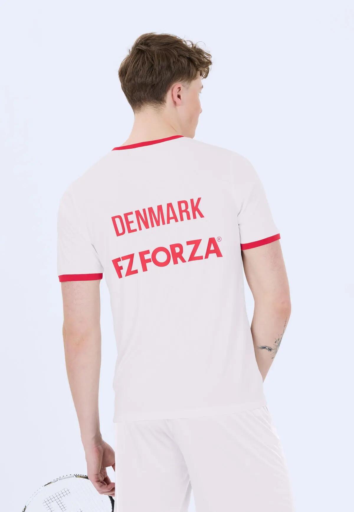 FZ BA2601 M T-shirt manica corta 100% poliestere – 1002DK White 7/7