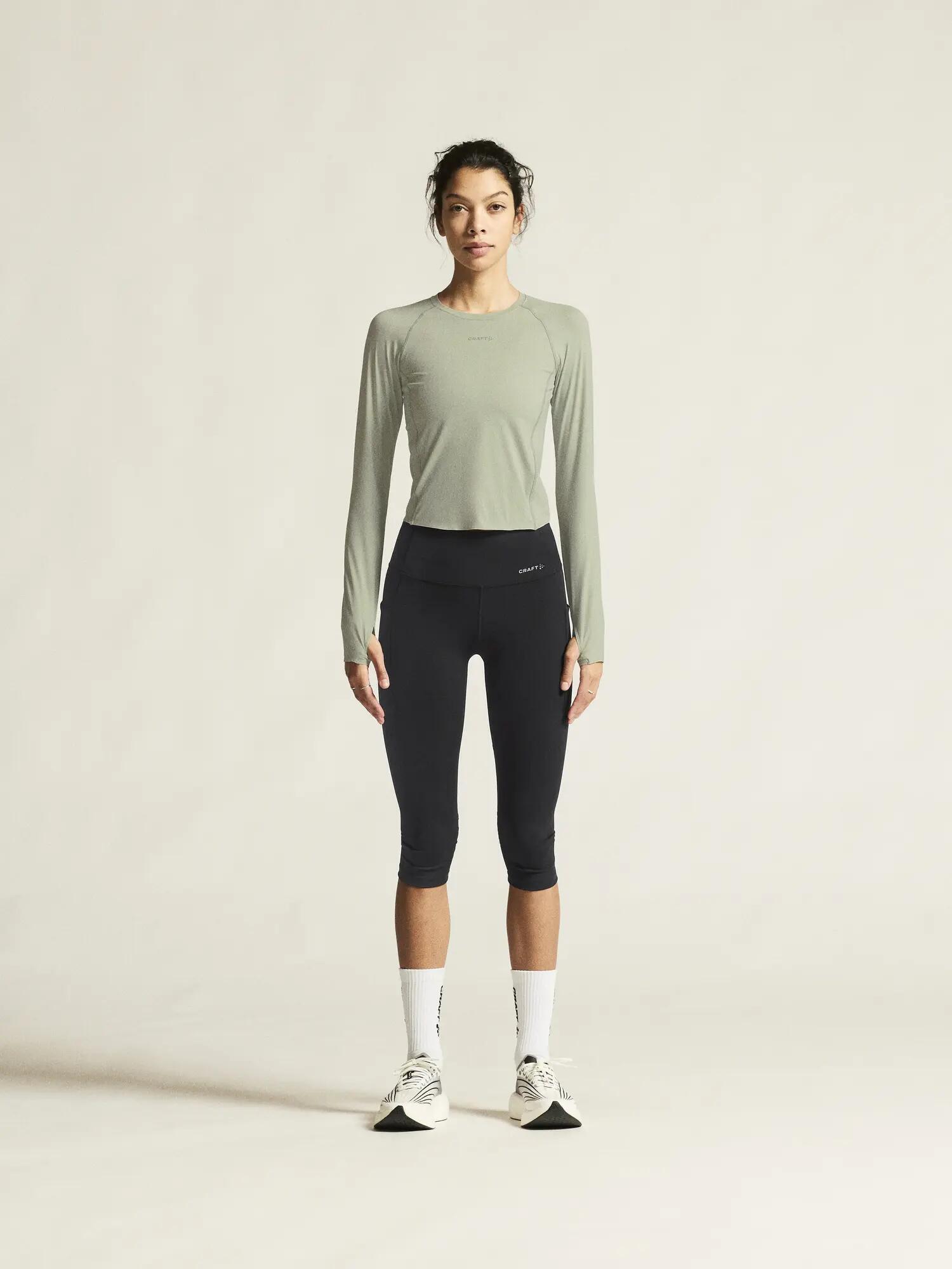 craft Hypervent Tight Longsleeve W – Enges Laufshirt, Pigeon 4/7
