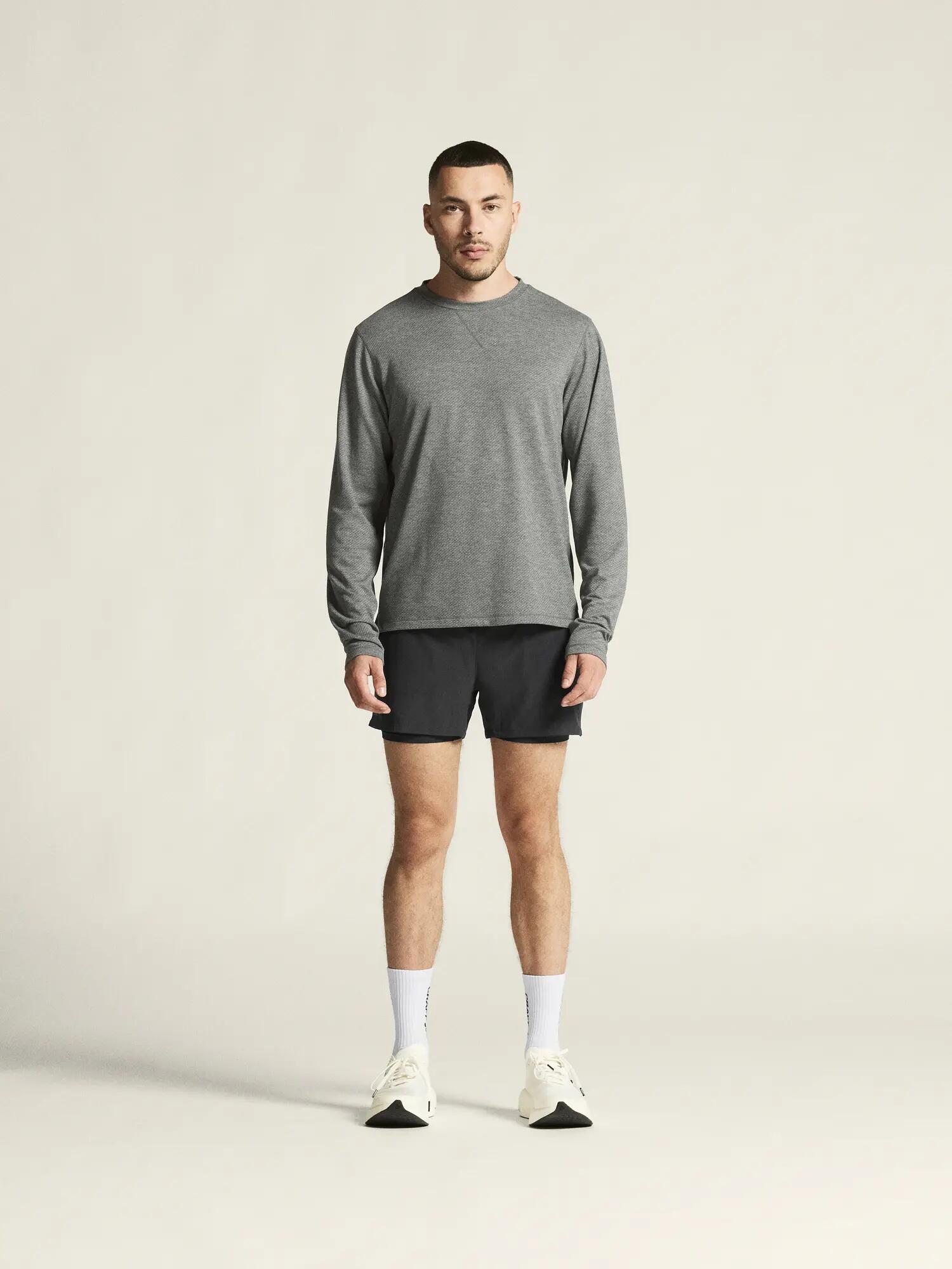 craft Thermal Mesh CN M – haut thermique ventilé – Dk Grey Melange 7/7