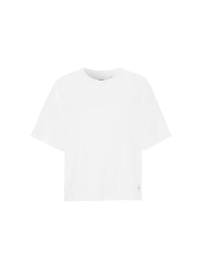 craft T-shirt Collective Relaxed SS pour femme — coton bio extensible – White