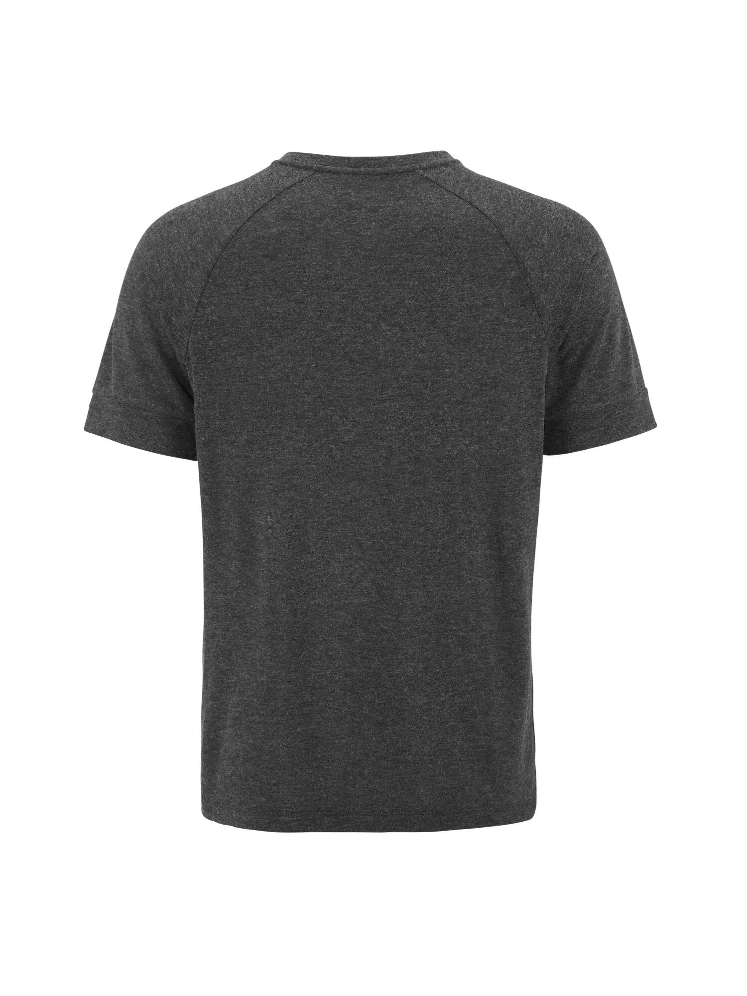 craft Wool SS Tee M Kurzarm-Shirt aus recyceltem Polyester und Wolle – Slate 6/7