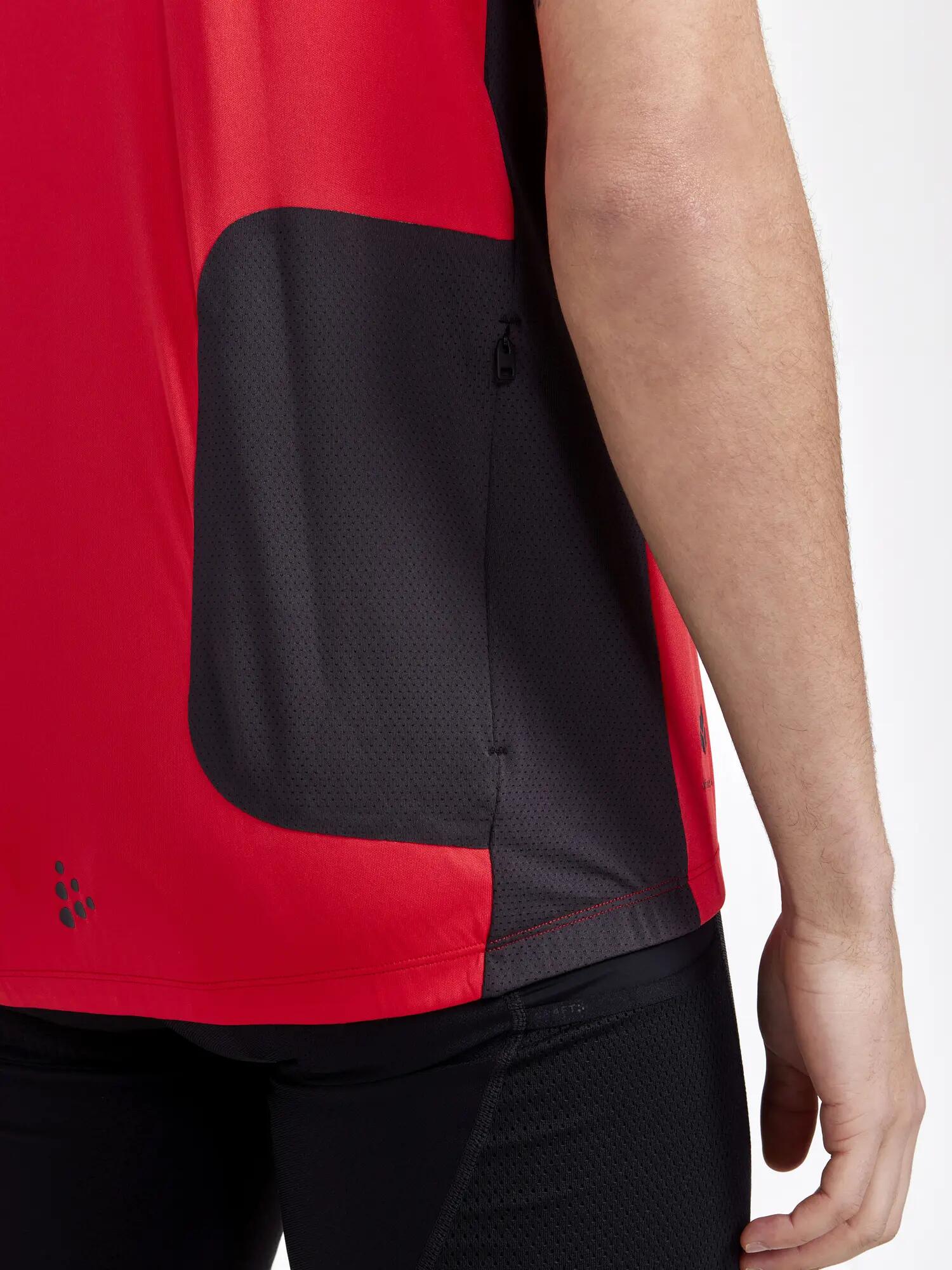 craft CORE Offroad Ss Jersey M – leicht, recycelt – Reddish 5/6