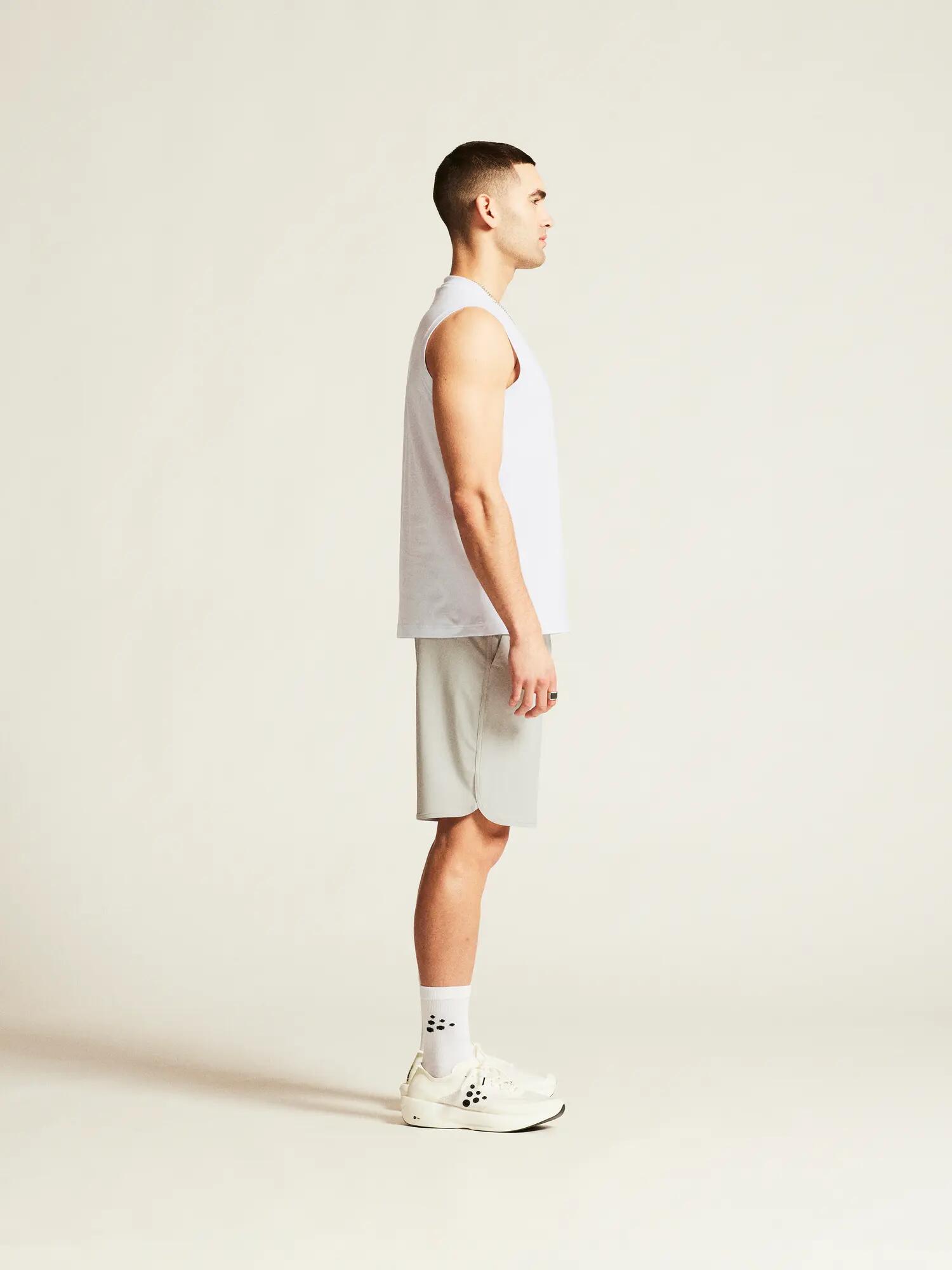 craft Collectible Relaxed SL Tee M — débardeur en coton stretch – White 6/7