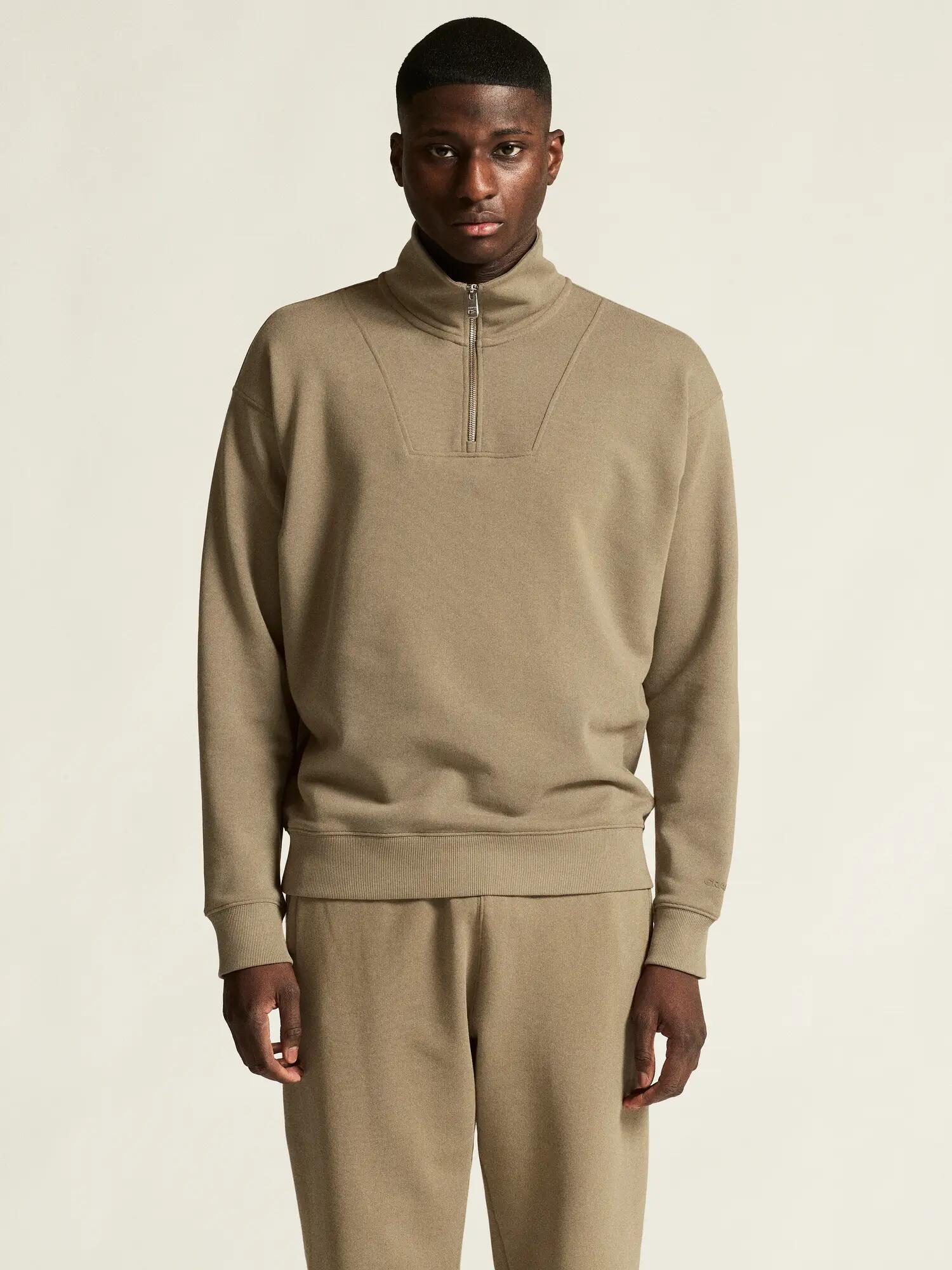 craft Frequent HZ Sweatshirt M — halfzip van 100% biologisch katoen, relaxed 6/7
