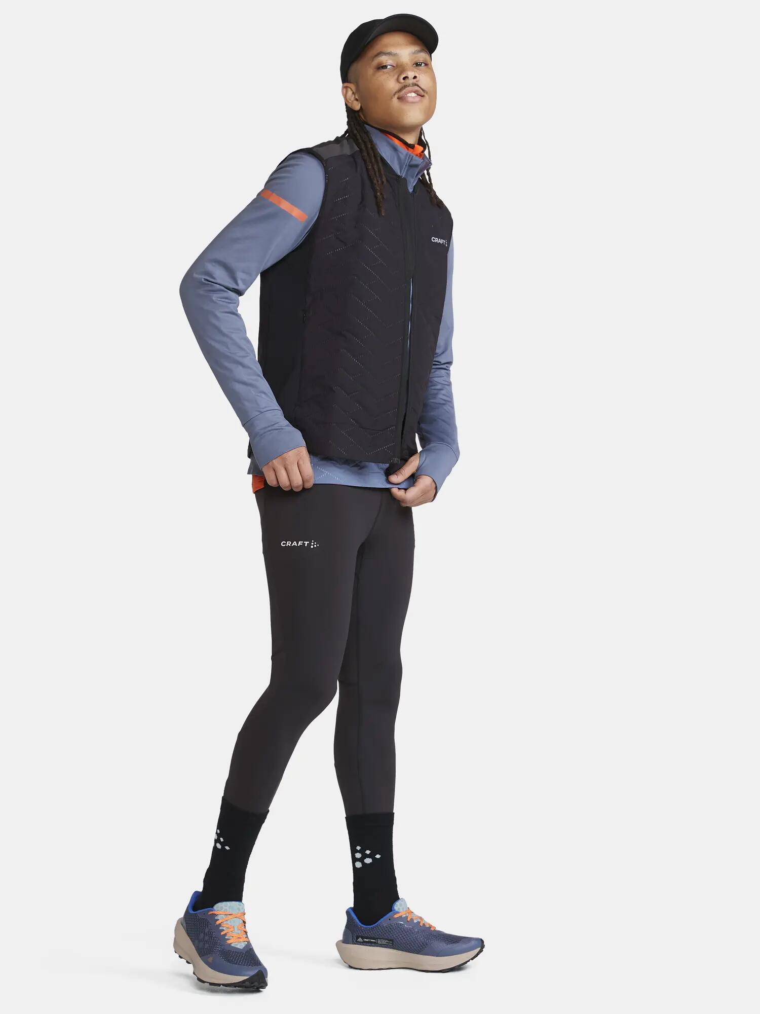 craft ADV SubZ Vest 3 M – Veste running isolante et coupe-vent – Black 5/7