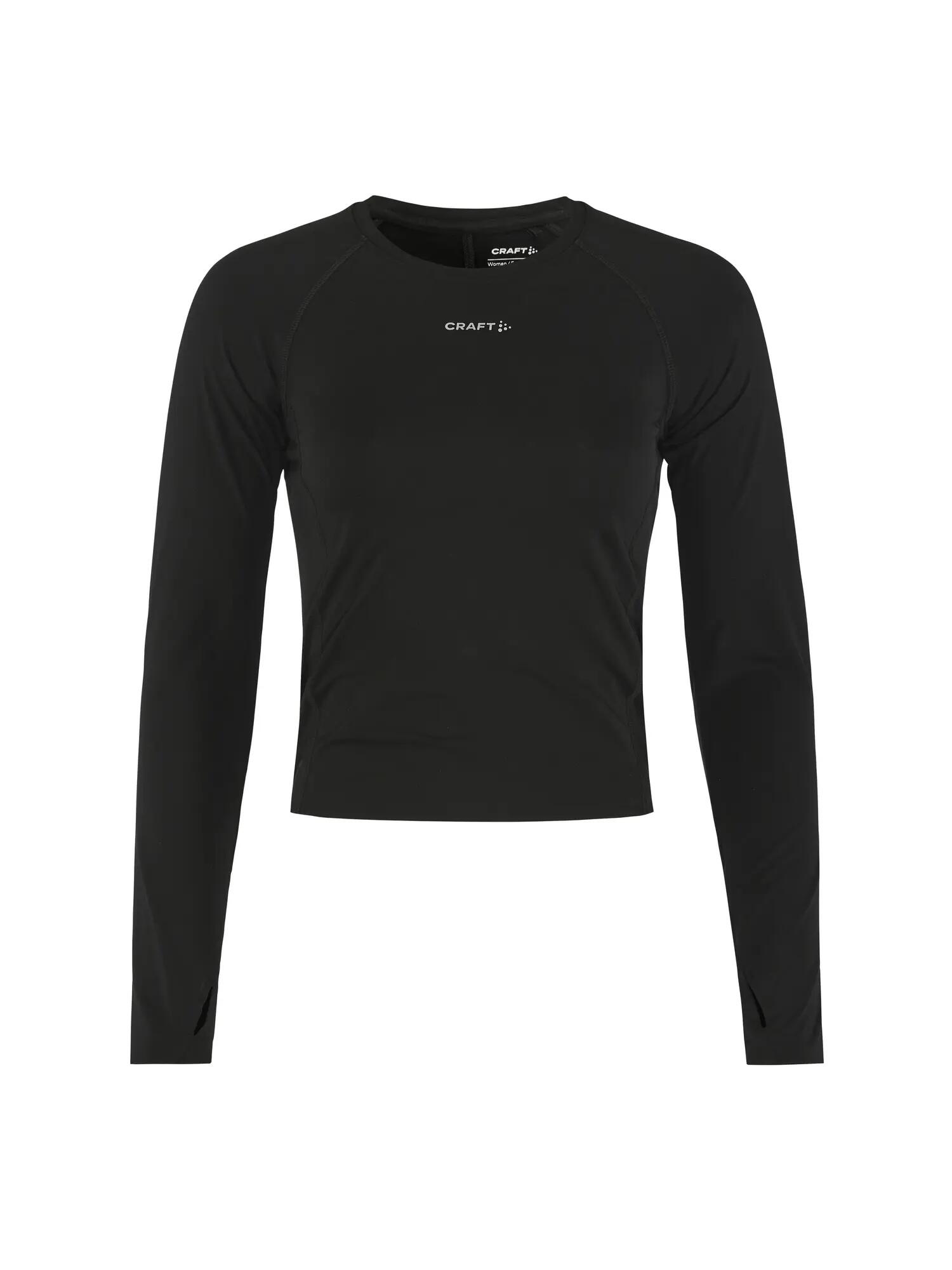 craft Hypervent Tight Longsleeve W – Eng anliegendes Longsleeve, schwarz – Black 2/7