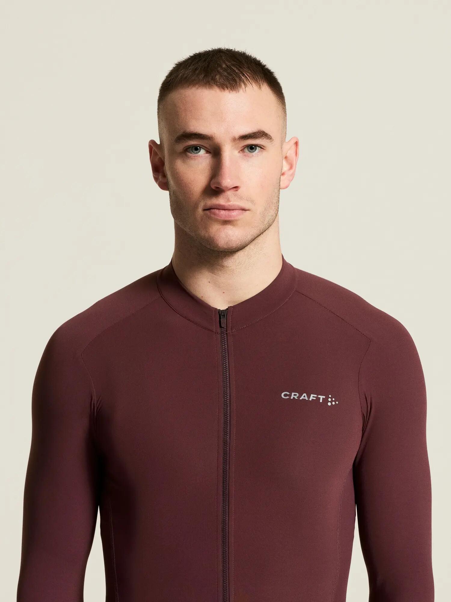 craft Endur Training LS Jersey Heren – warm, rekbaar lange mouw – Dk Fig 3/7