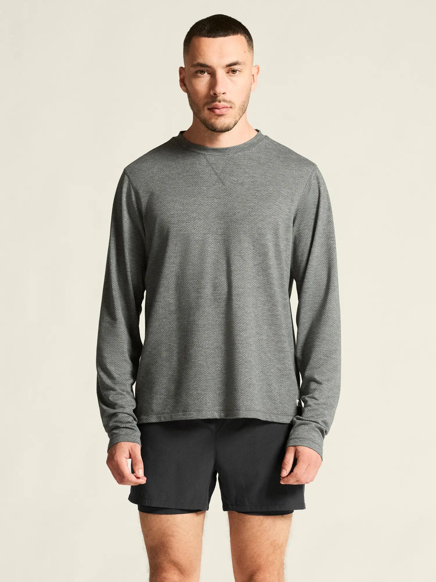 craft Thermal Mesh CN M – haut thermique ventilé – Dk Grey Melange 3/7