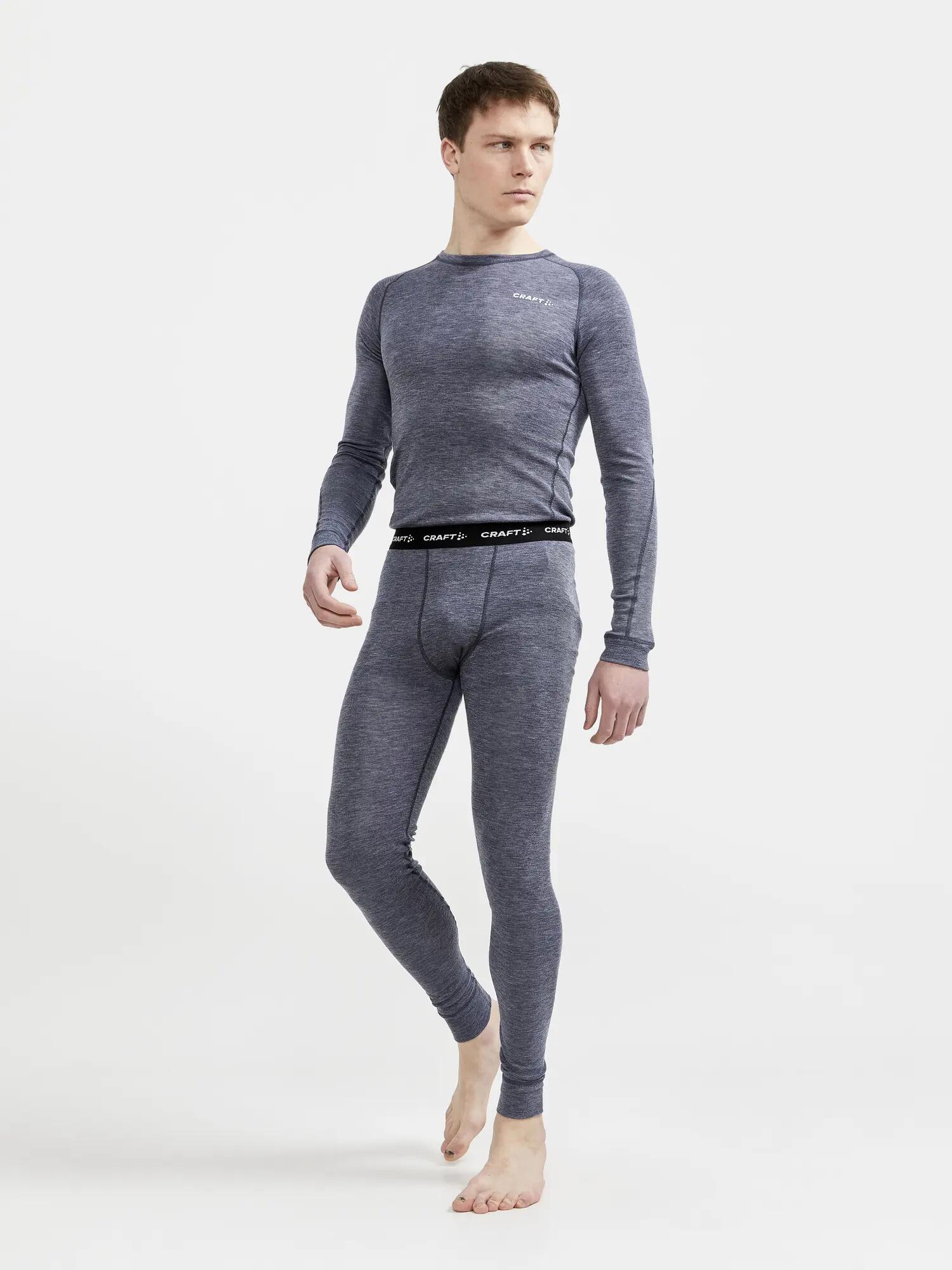 craft Tee Wool Merino manches longues pour homme — mélange mérinos doux – 5/5