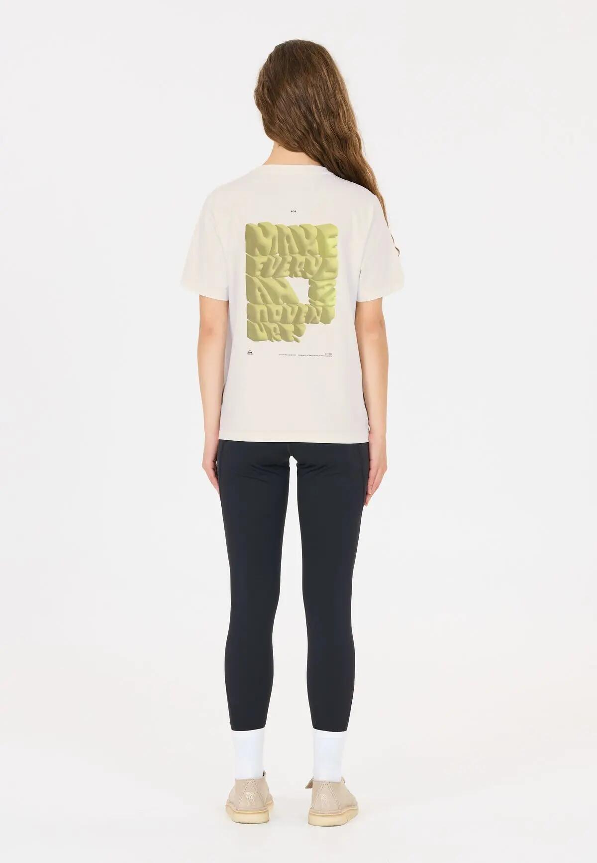 sos Sera W T-shirt van biologisch katoen met elastaan – 1002 White 7/7
