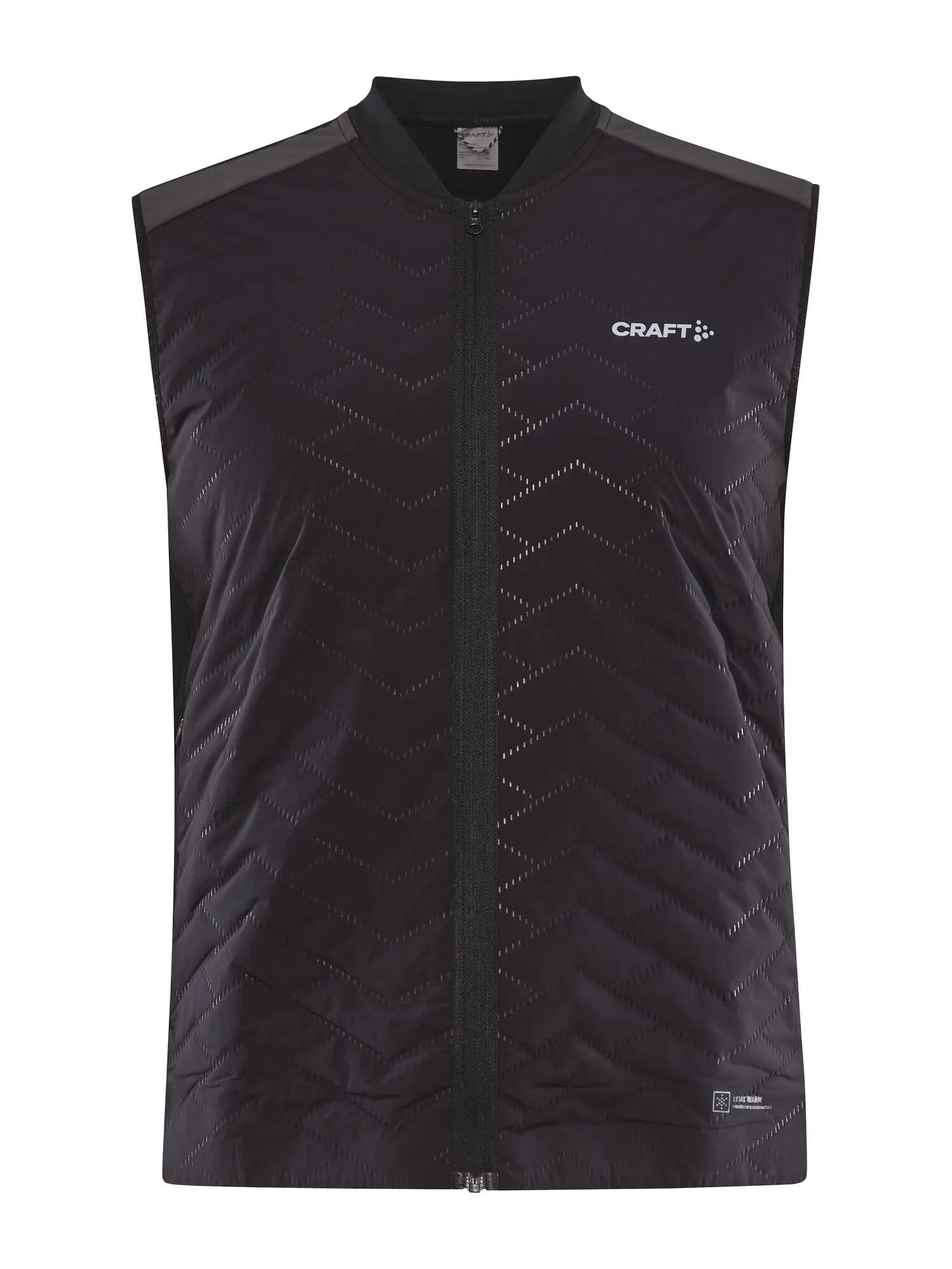 craft ADV SubZ Vest 3 M – Veste running isolante et coupe-vent – Black 2/7