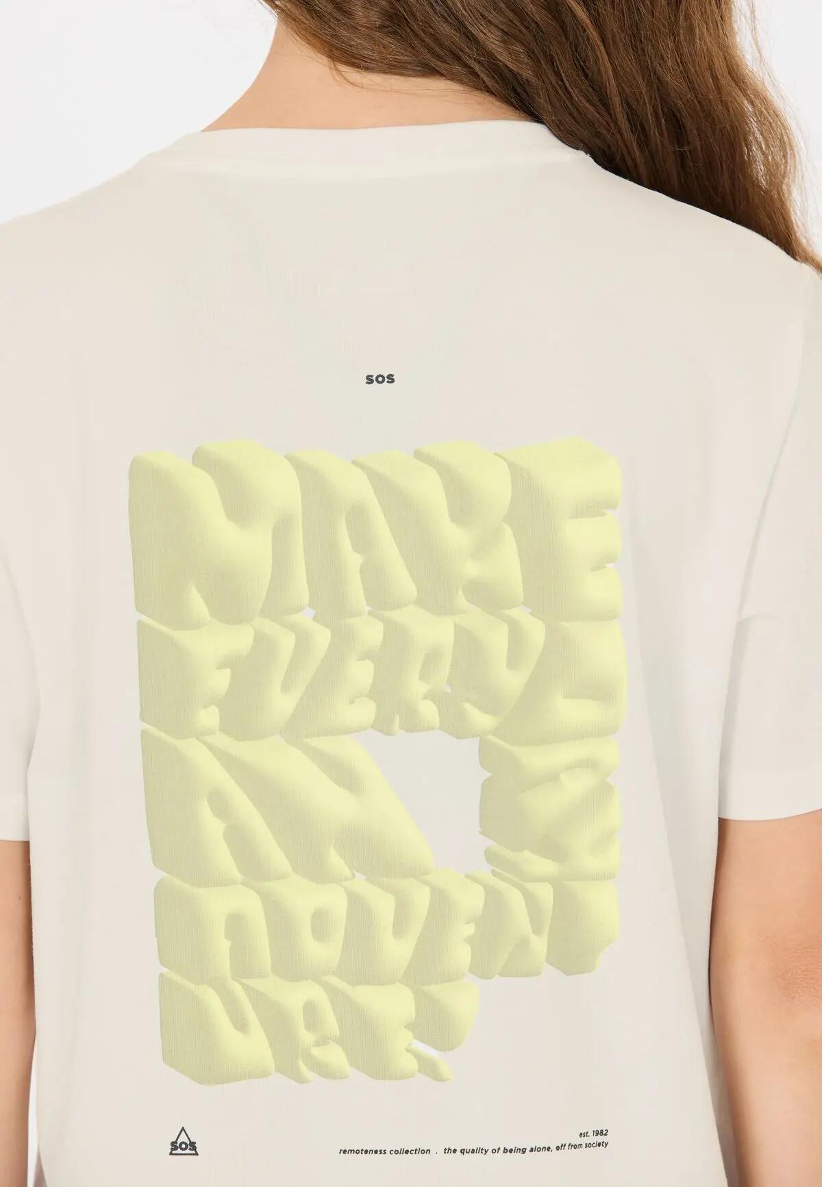 sos Sera W T-shirt van biologisch katoen met elastaan – 1002 White 5/7
