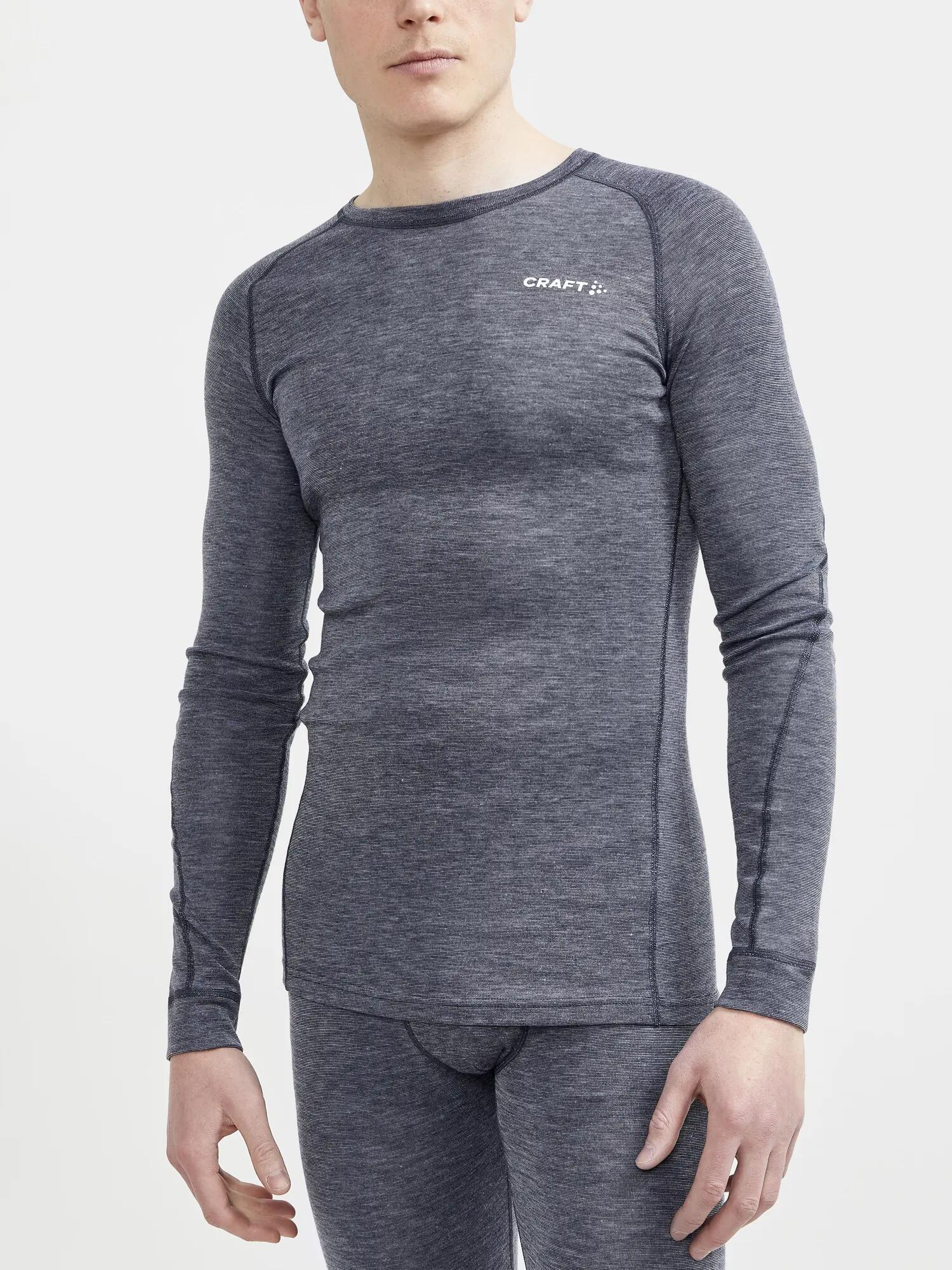 craft Tee Wool Merino manches longues pour homme — mélange mérinos doux – 2/5