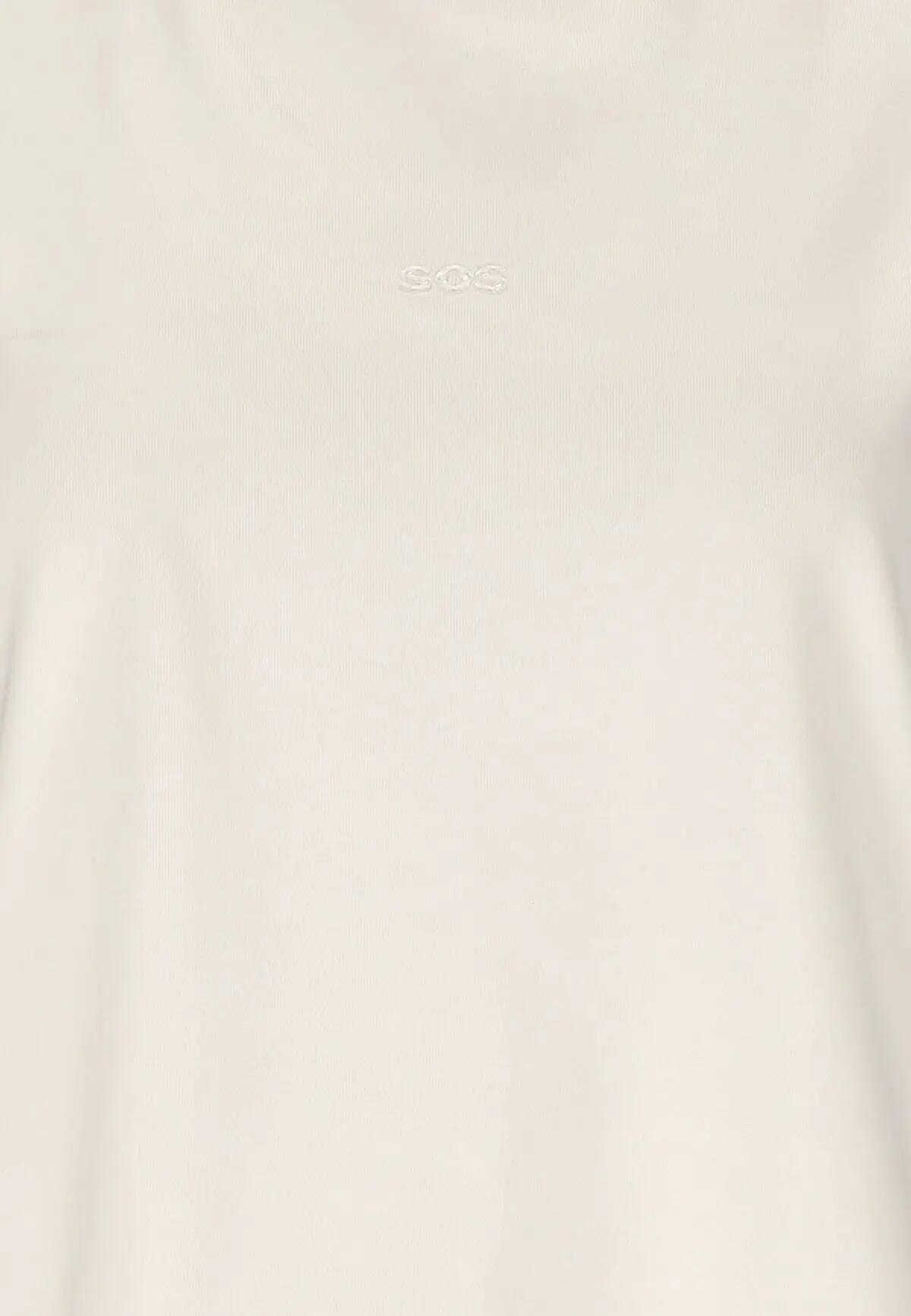 sos Sera W T-shirt van biologisch katoen met elastaan – 1002 White 2/7