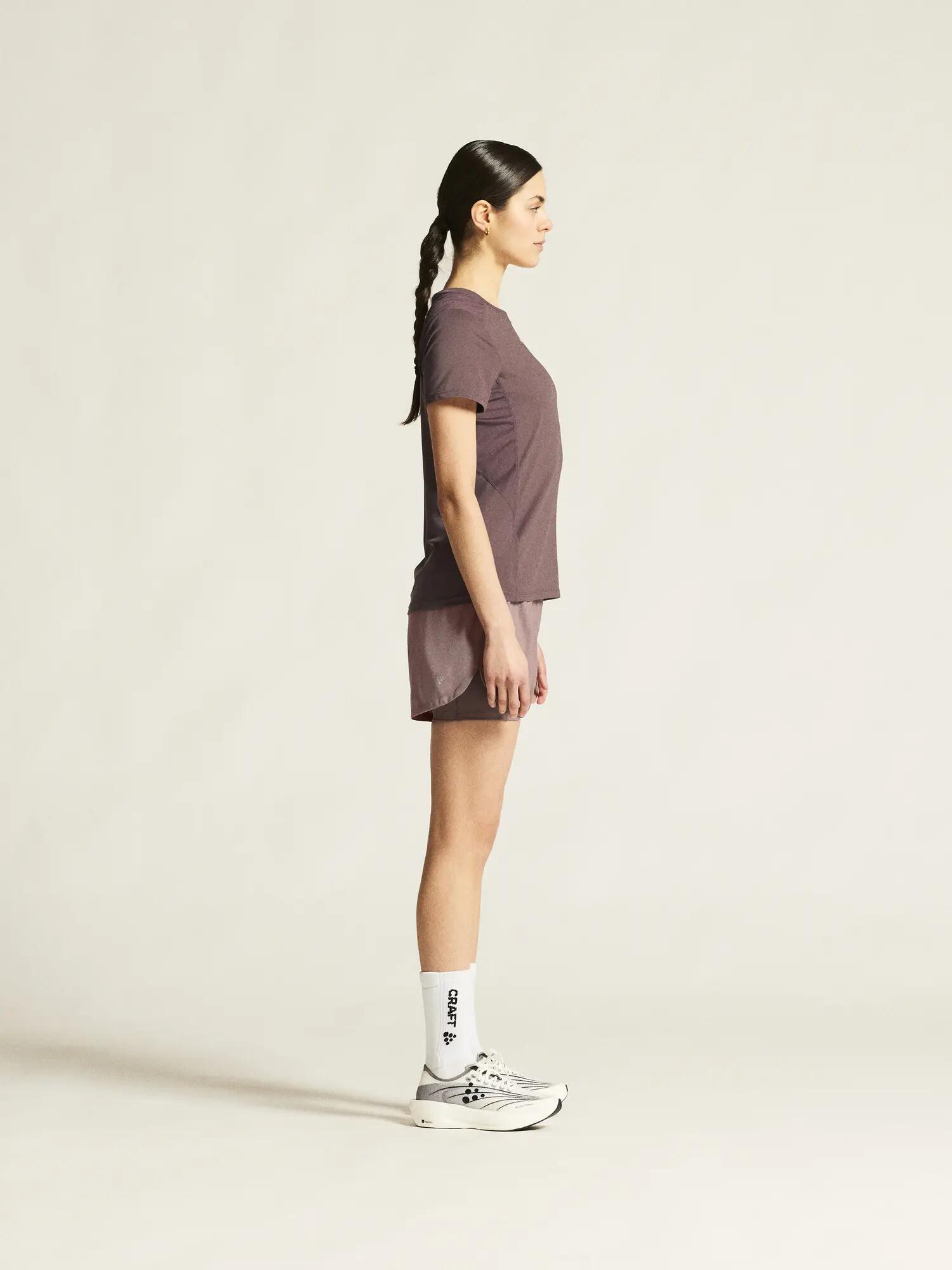craft ADV Essence SS Tee 2 W - Atmungsaktives Trainingsshirt – Flint 7/7