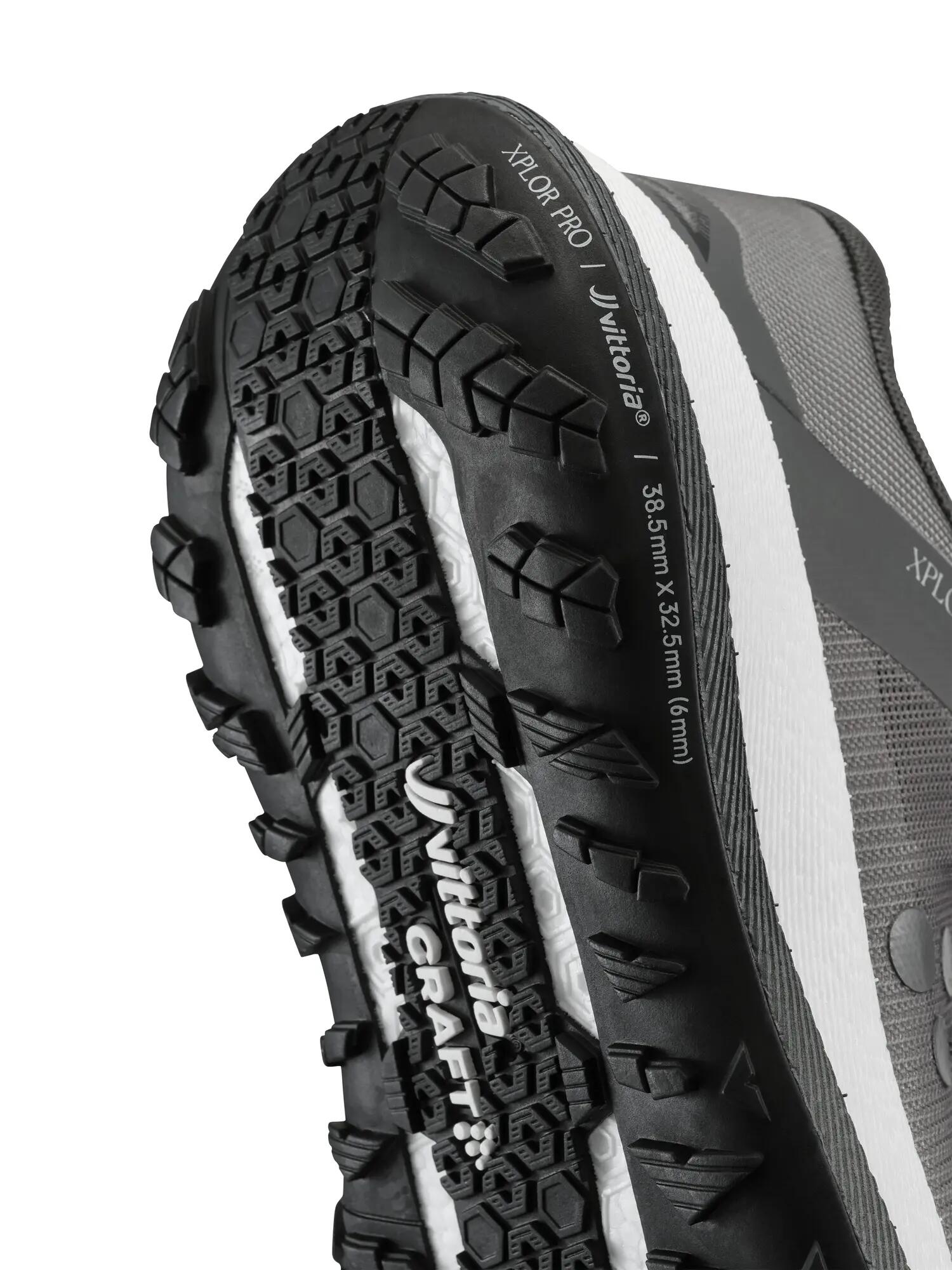 craft Xplor PRO W hardloopschoen dames — Vittoria-grip, Px Foam™ – Granite 4/7