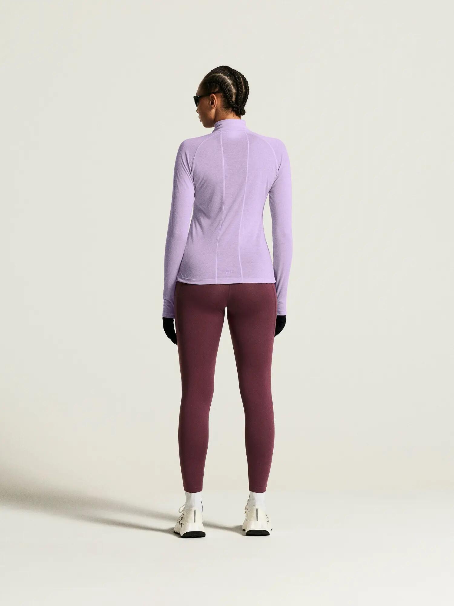 craft Wool LS Tee W - T-shirt manches longues en laine mérinos et polyester 7/7