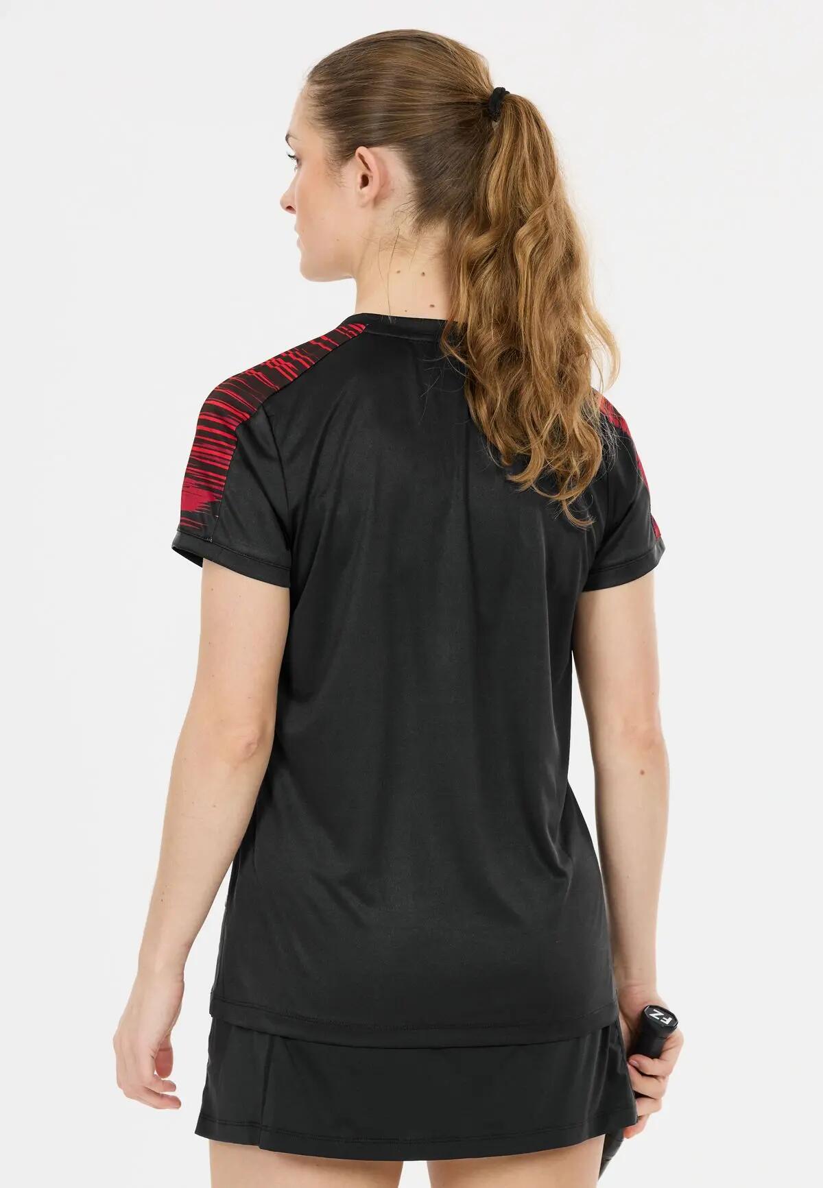 fz_forza T-shirt donna in poliestere riciclato – 1001 Black 6/7