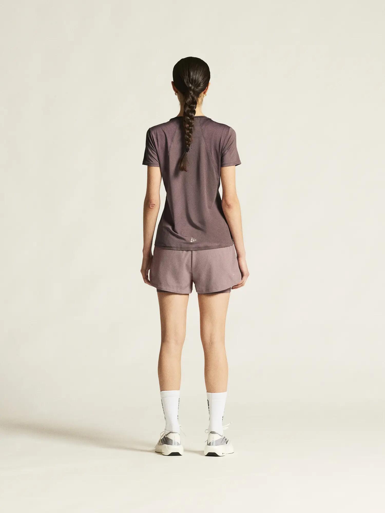 craft ADV Essence SS Tee 2 W - Atmungsaktives Trainingsshirt – Flint 4/7