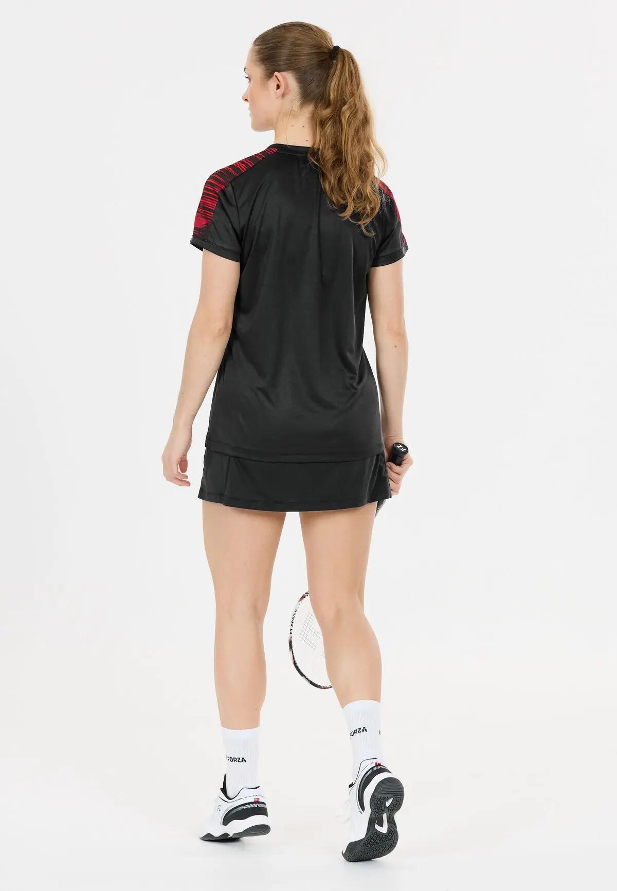 fz_forza T-shirt donna in poliestere riciclato – 1001 Black 5/7