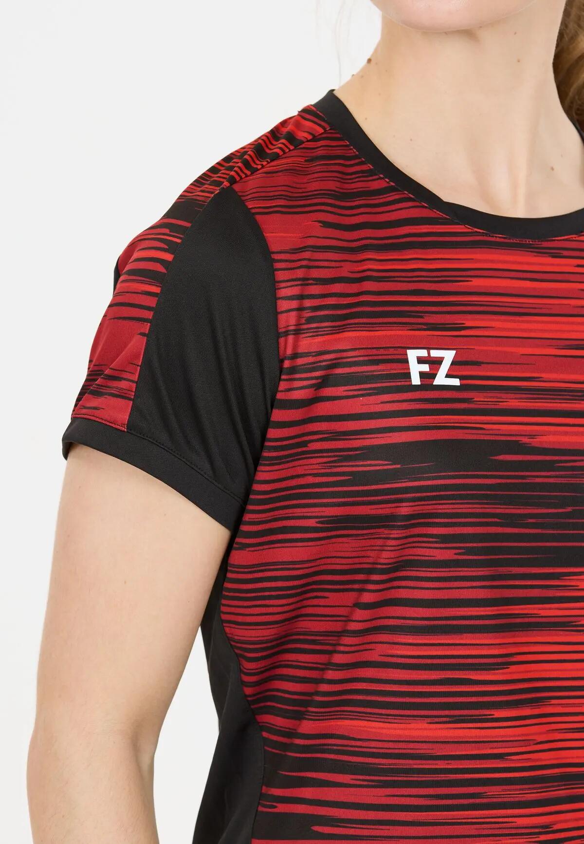 fz_forza T-shirt donna in poliestere riciclato – 1001 Black 2/7