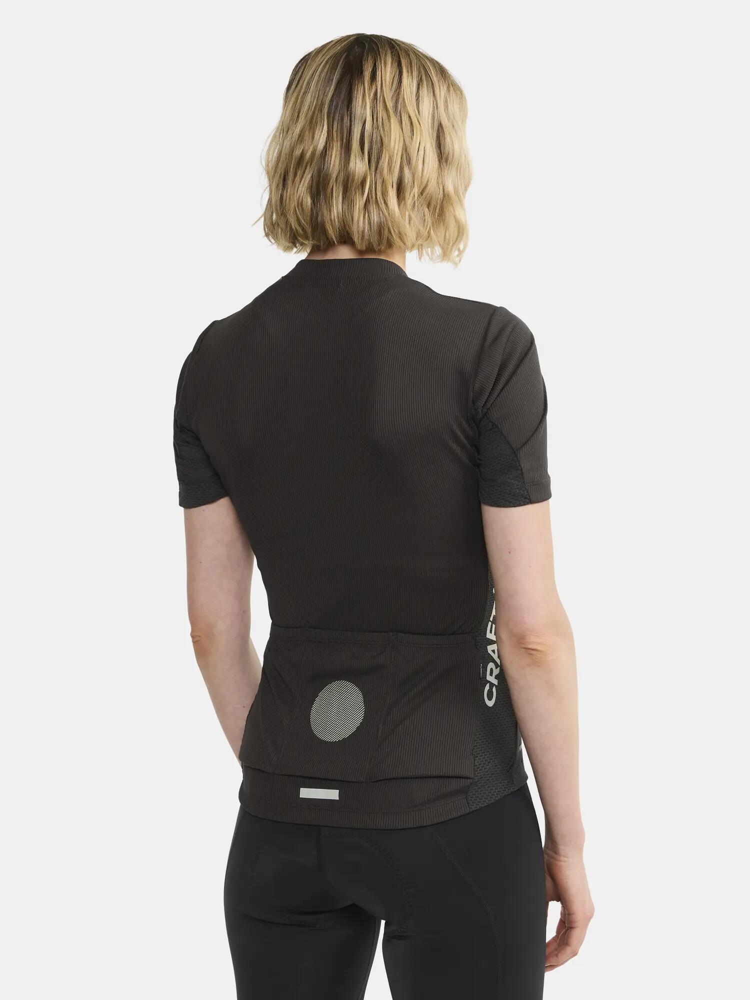 craft Endur Jersey W – Funktionelles Radsporttrikot, atmungsaktiv – Slate 3/6