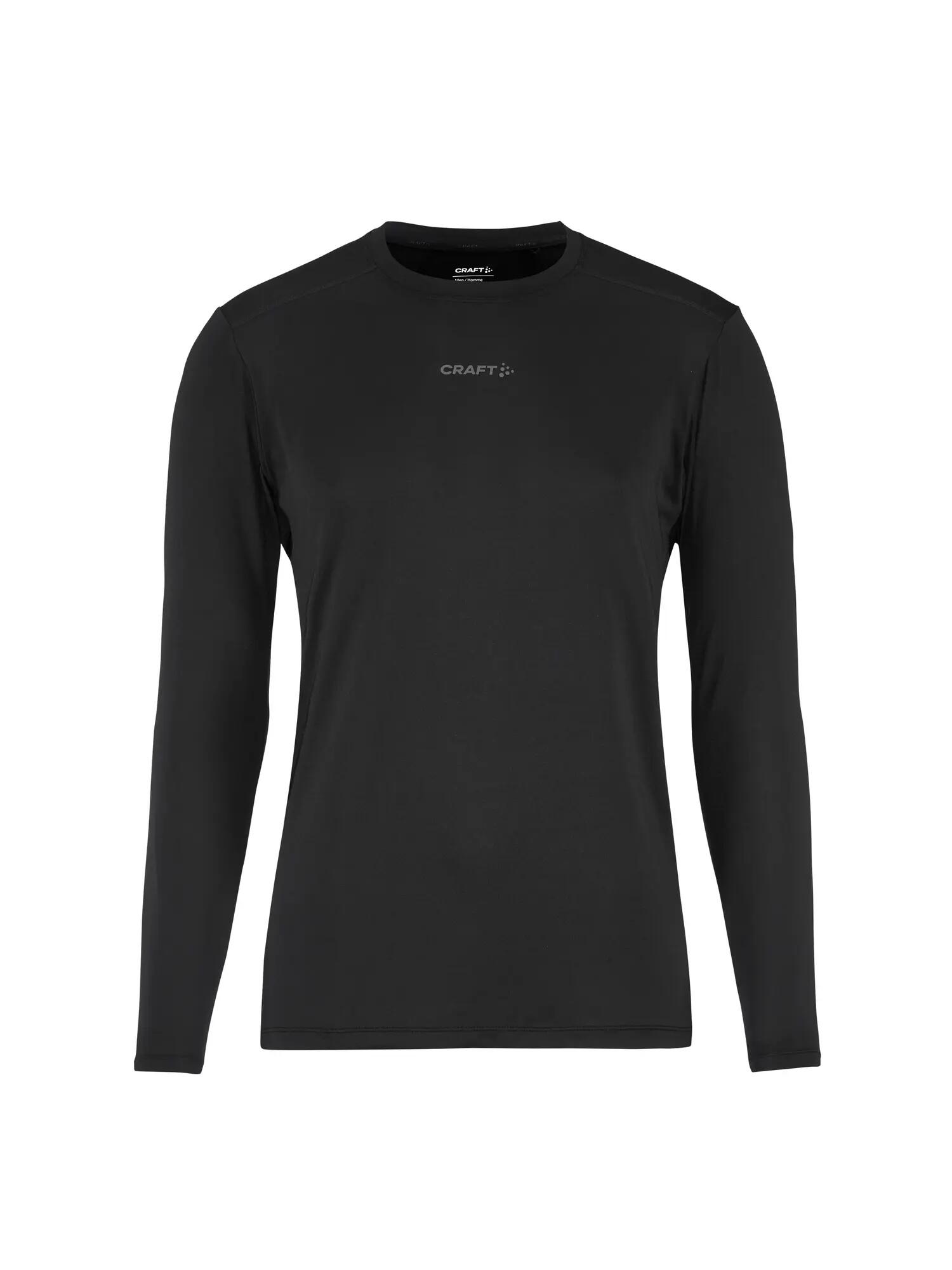 craft ADV Essence LS Tee 2 M – T-shirt manches longues respirante – Black 1/7