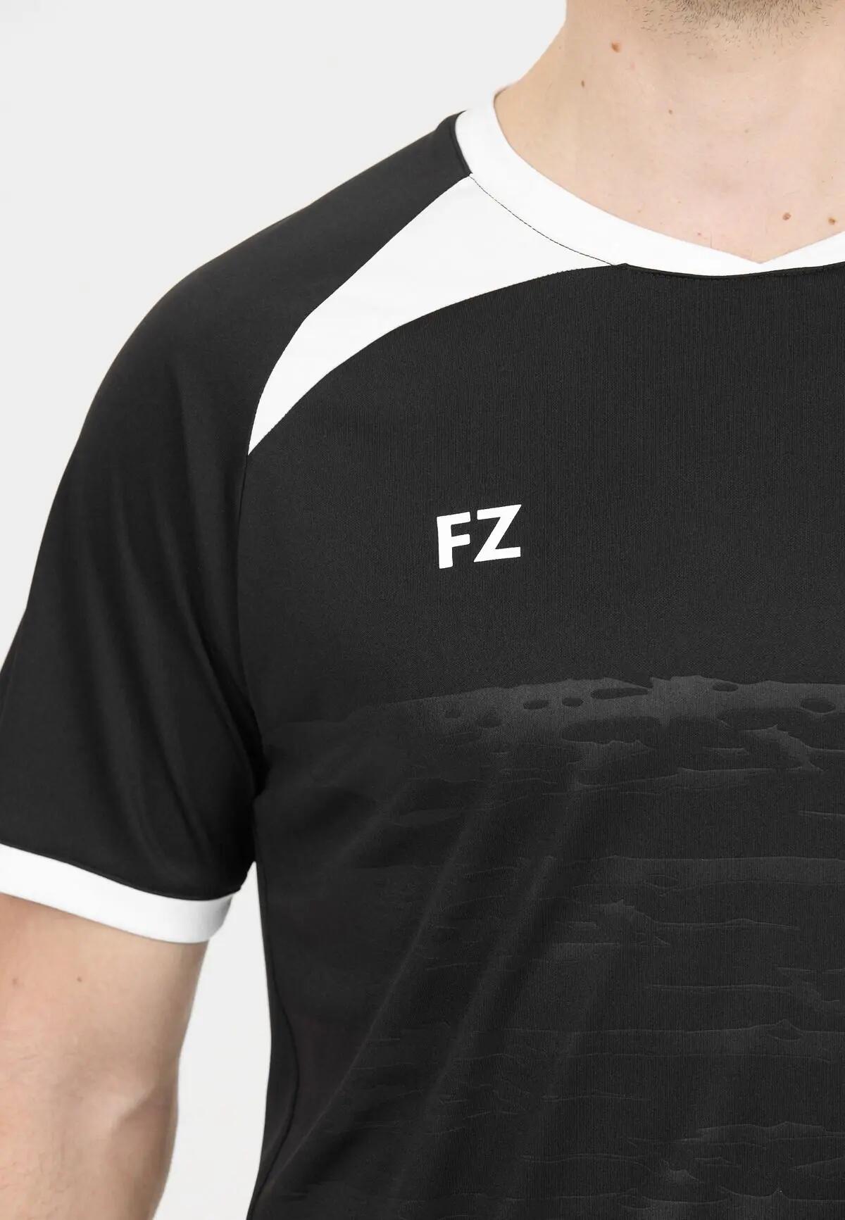 fz_forza T-shirt Agentin M S/S em 100% poliéster reciclado – 1001 Black 4/7
