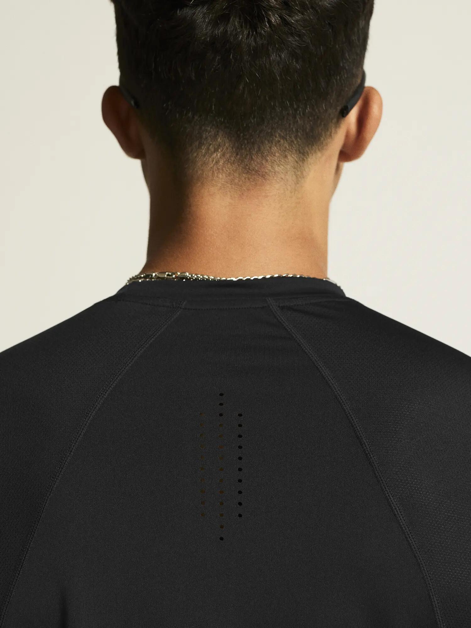 craft ADV Essence LS Tee 2 M – T-shirt manches longues respirante – Black 5/7