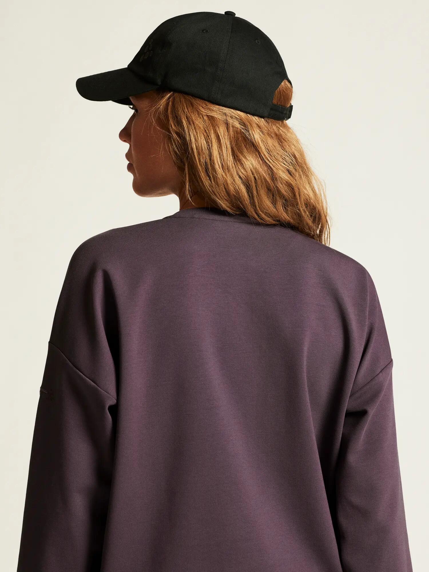craft ADV Join RN Sweatshirt W – gemütlicher Alltags-Sweat – Dk Plum 3/7