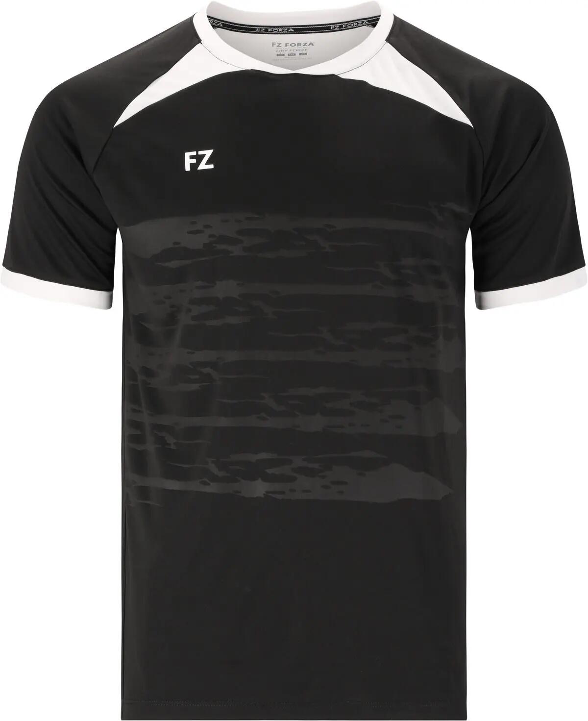 fz_forza T-shirt Agentin M S/S em 100% poliéster reciclado – 1001 Black 2/7