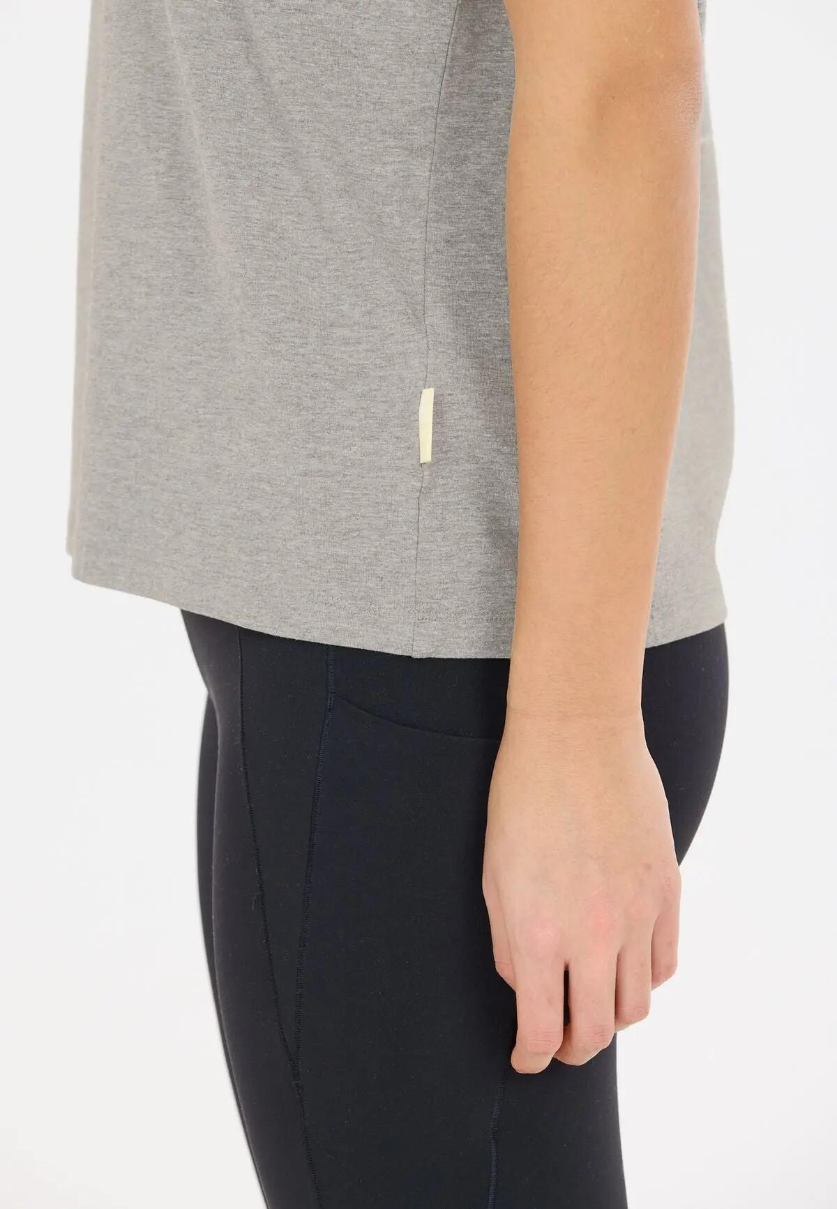sos Sera W SS T-shirt van biologische katoen met elastaan – 1038 Mid Grey 7/7