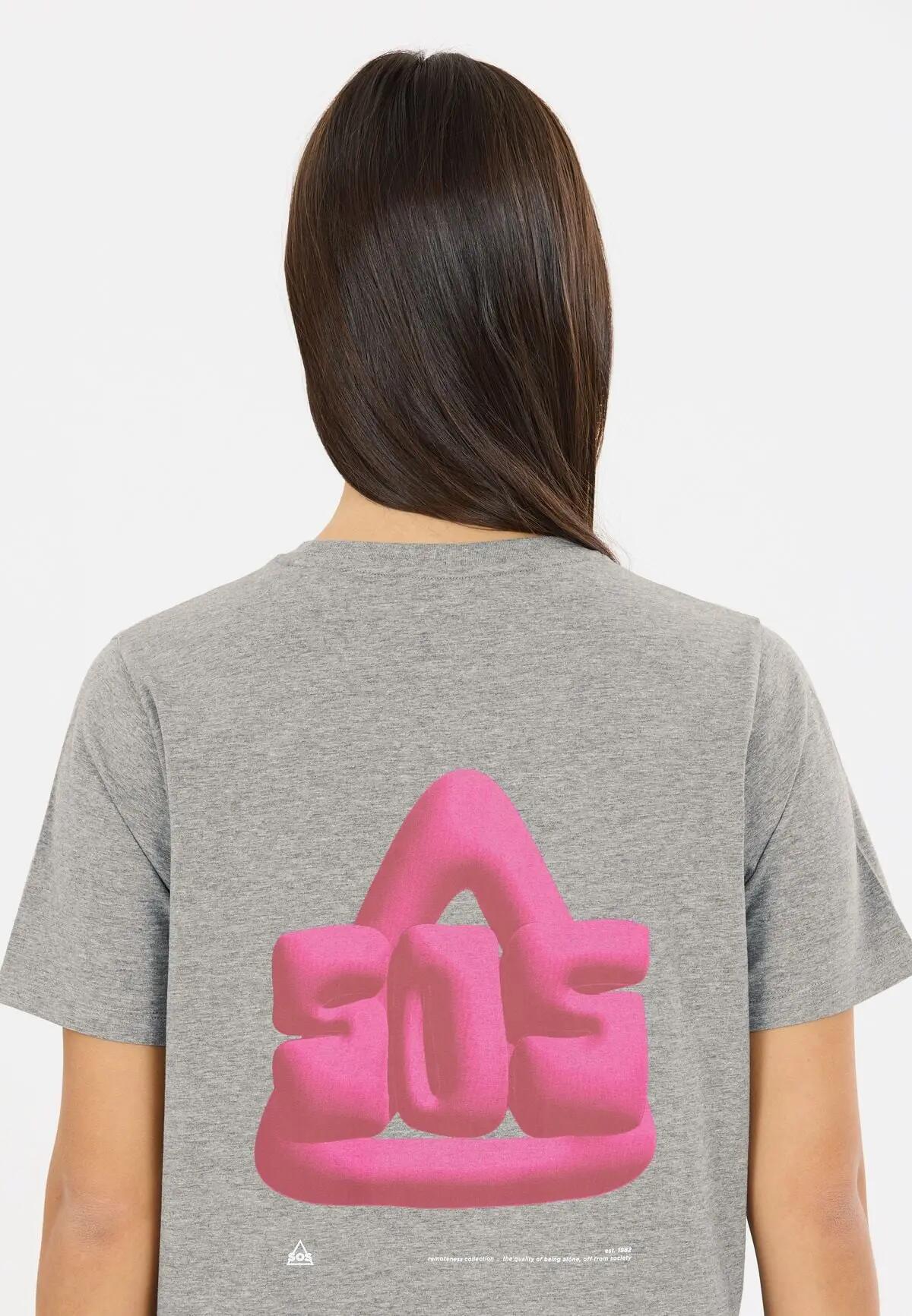 sos Sera W SS T-shirt van biologische katoen met elastaan – 1038 Mid Grey 6/7