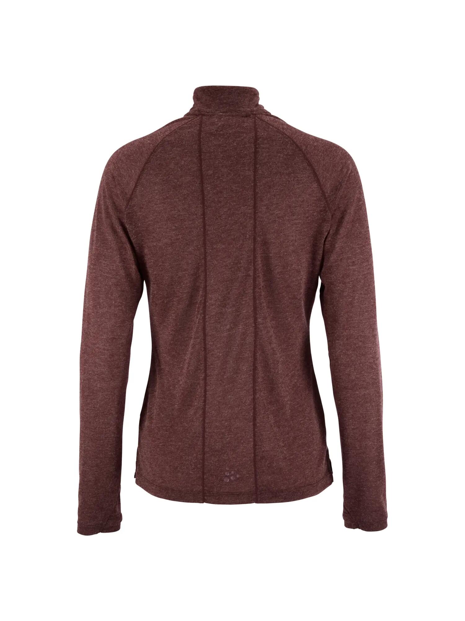 craft Wool LS Tee W — Langarmshirt mit Merinowolle, warm und atmungsaktiv – Dk 2/7